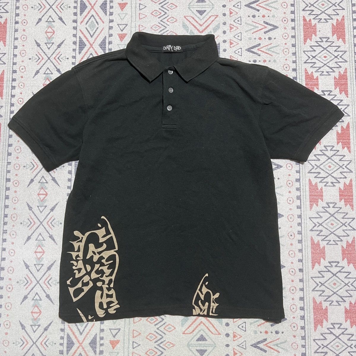 Japanese Brand Dirty Dad Punk Inspired Polo T-shirt Size US S / EU 44-46 / 1 - 3 Thumbnail