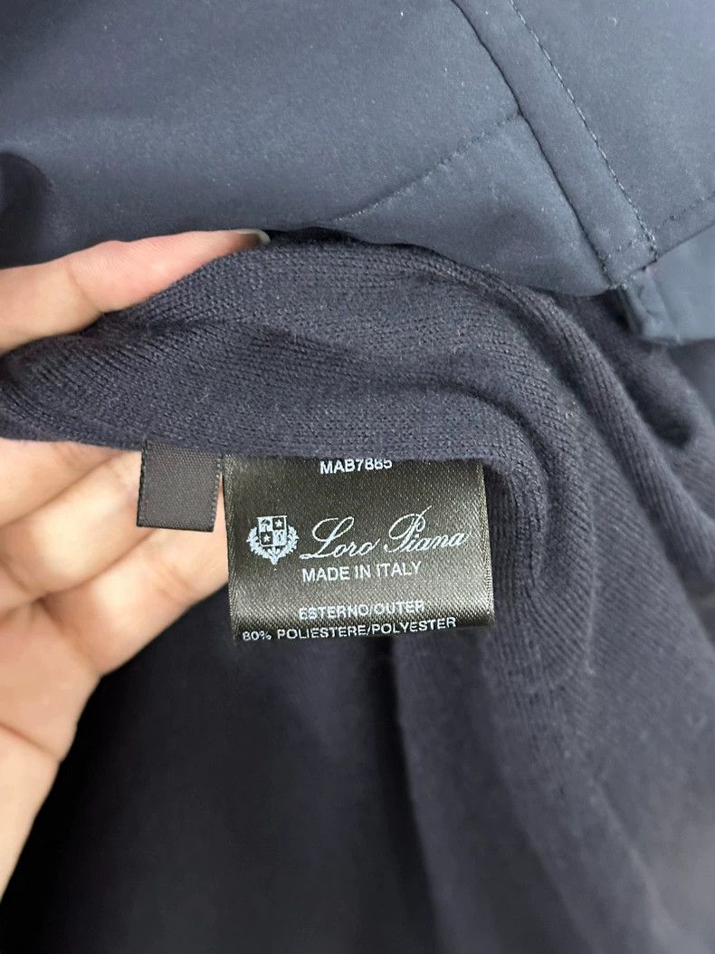 Loro Piana LORO PIANA Dark blue classic traveler's jacket Size M / US 6-8 / IT 42-44 - 5 Thumbnail