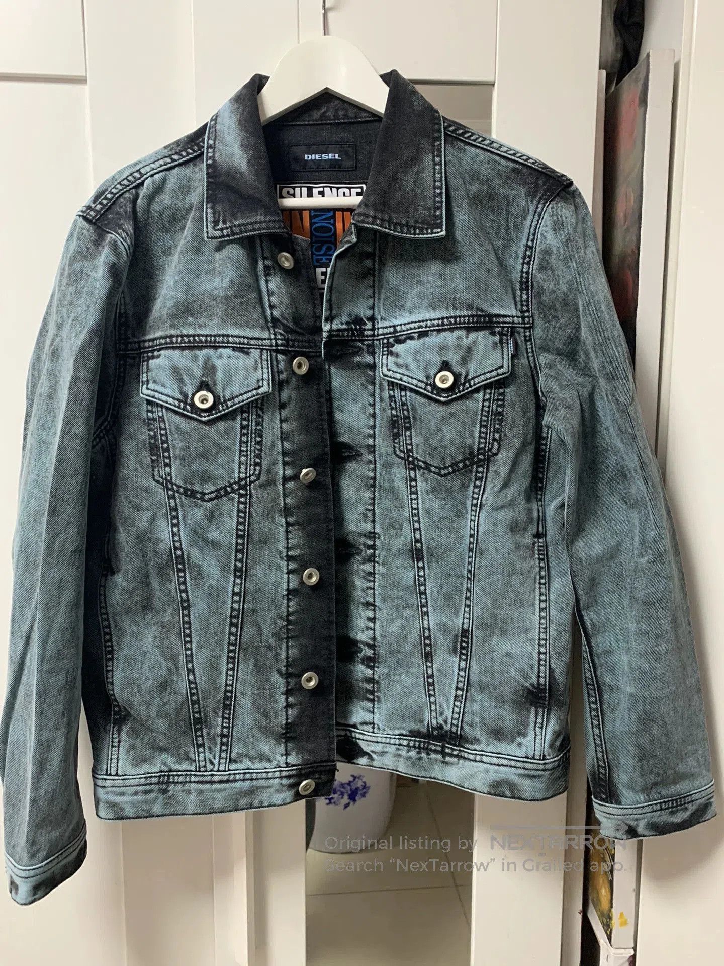 Diesel Diesel Rendered Denim Jacket. Size US M / EU 48-50 / 2 - 1 Thumbnail
