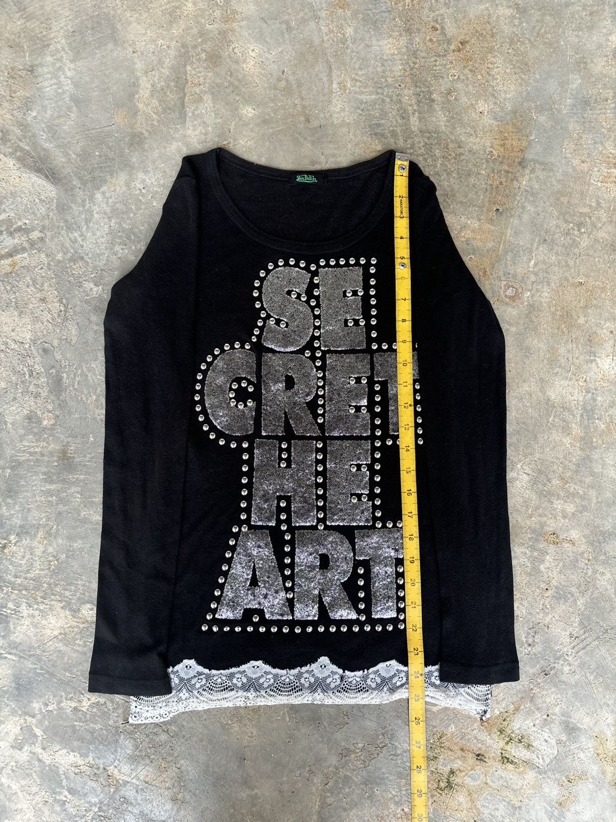 Hysteric Glamour Y2k Von Dutch Studded Ifsixwasnine Style Longsleeve Size US S / EU 44-46 / 1 - 9 Thumbnail