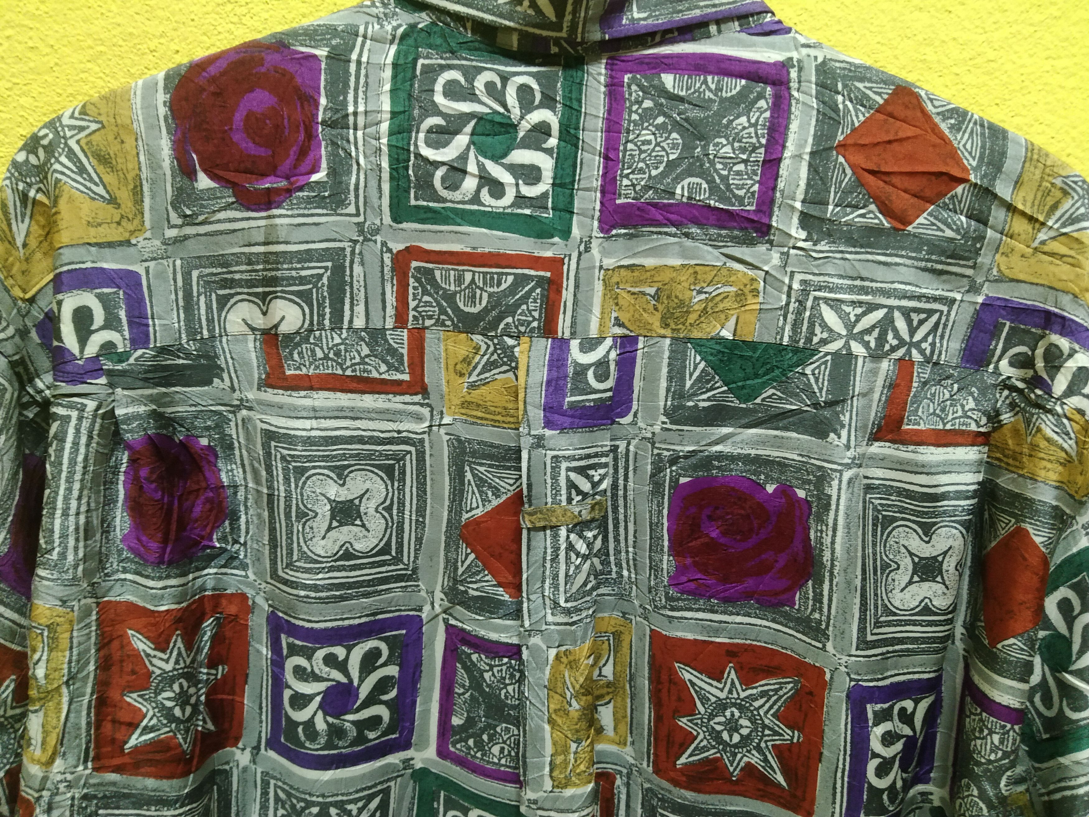 Designer × Pal Zileri × Vintage Pal Zileri Silk Shirt Size US XL / EU 56 / 4 - 5 Thumbnail