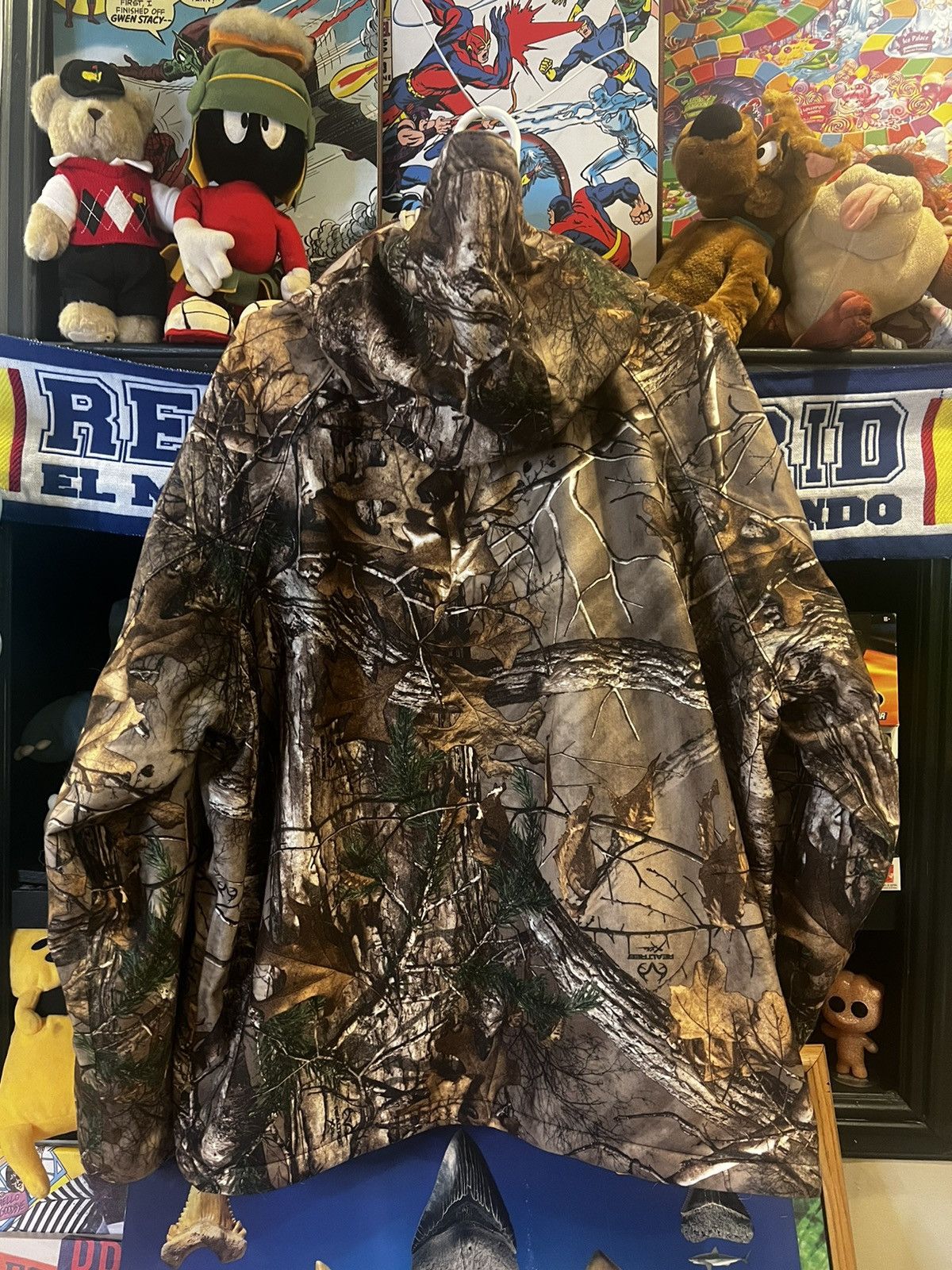 Realtree REALTREE Camo Full Zip Hooded Jacket Size US XL / EU 56 / 4 - 9 Thumbnail