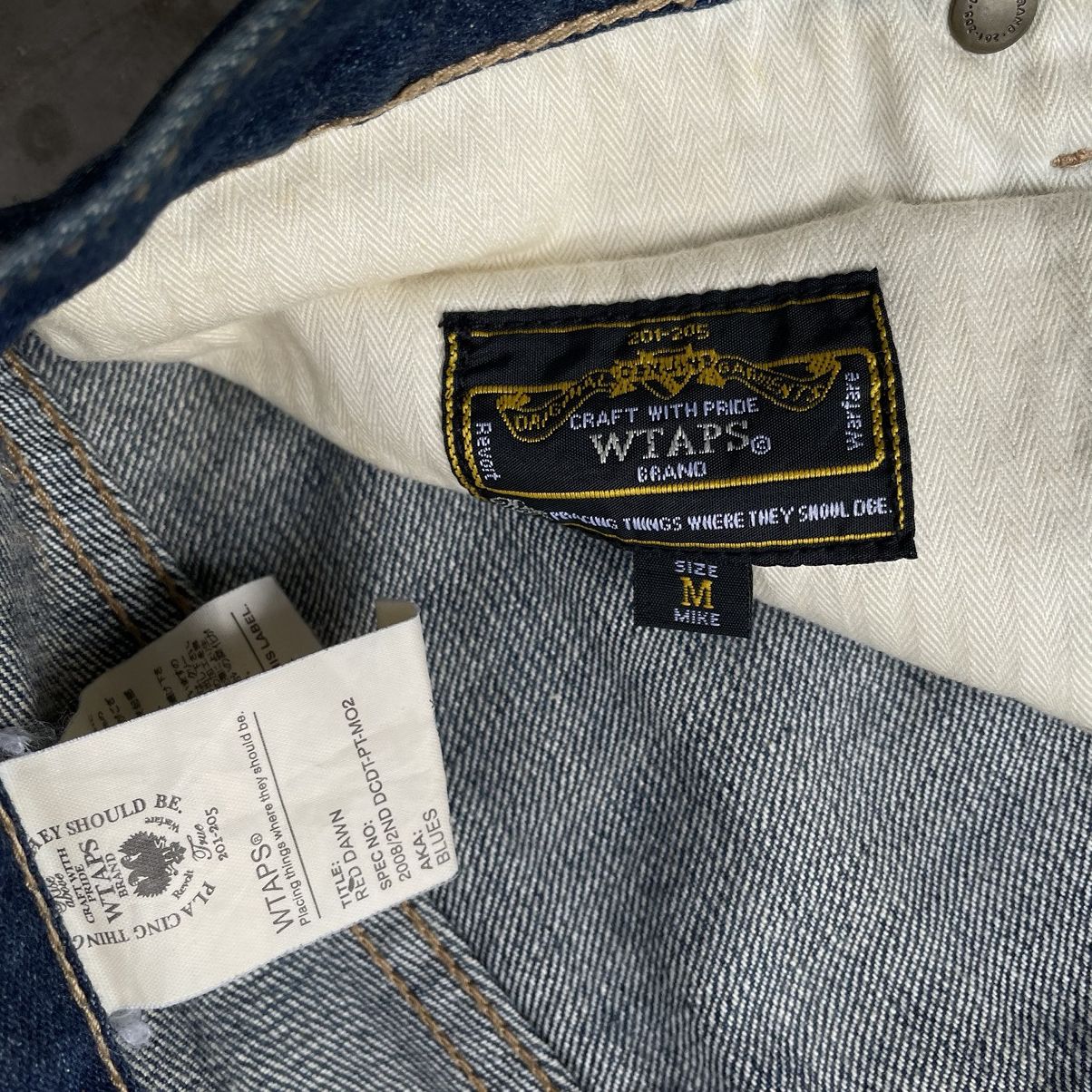 Wtaps WTAPS Extreme Distressed Patchwork Denim Selvedge Size US 34 / EU 50 - 11 Thumbnail