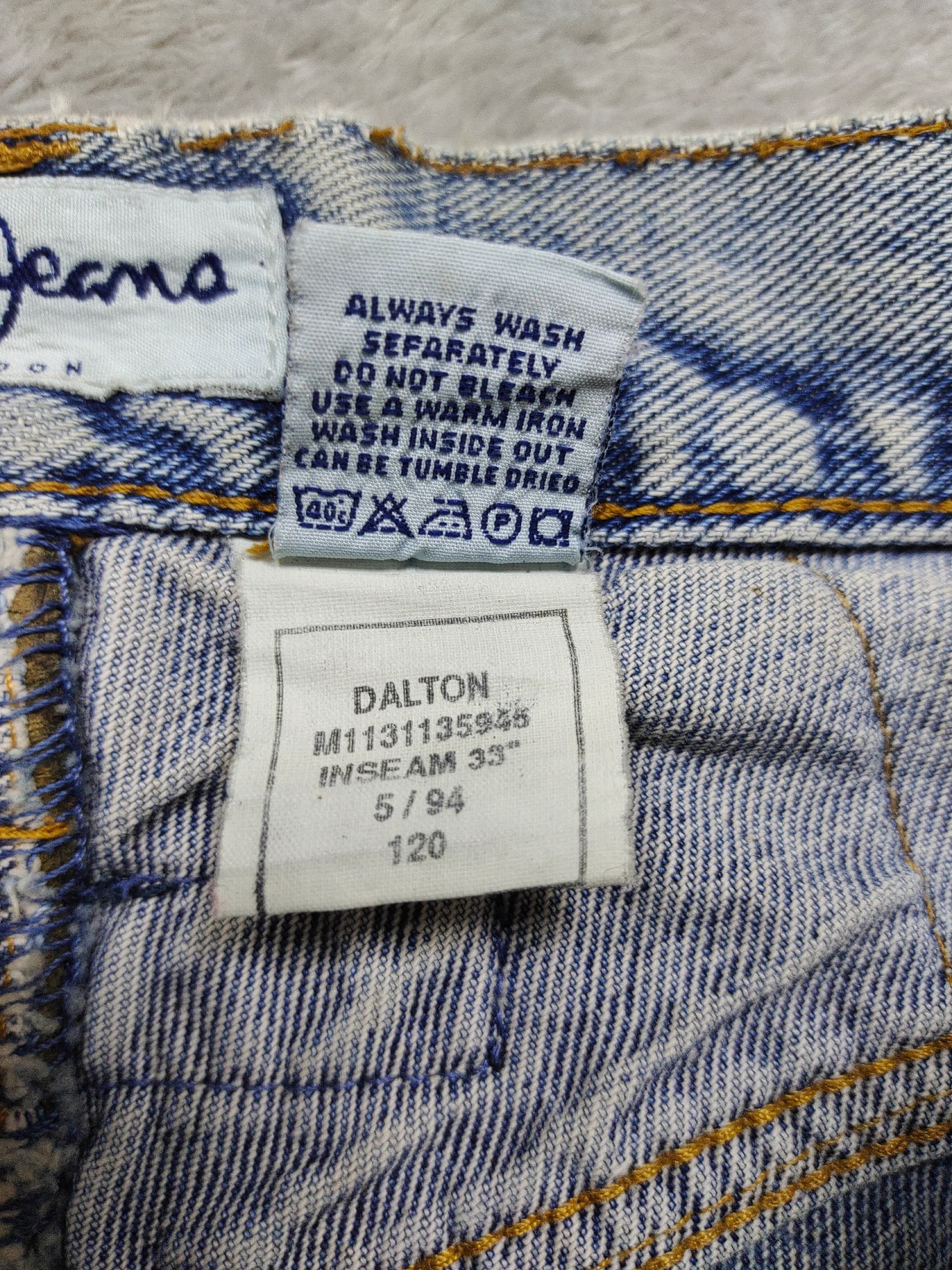 Pepe Jeans VINTAGE DISTRESSED PEPE JEANS LONDON BLUE DENIM JEANS Size US 30 / EU 46 - 15 Thumbnail