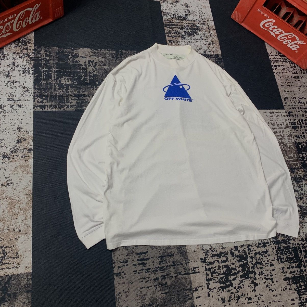 Off-White Off-White Triangle Planet Turtle Nect T-Shirt Size US M / EU 48-50 / 2 - 2 Thumbnail