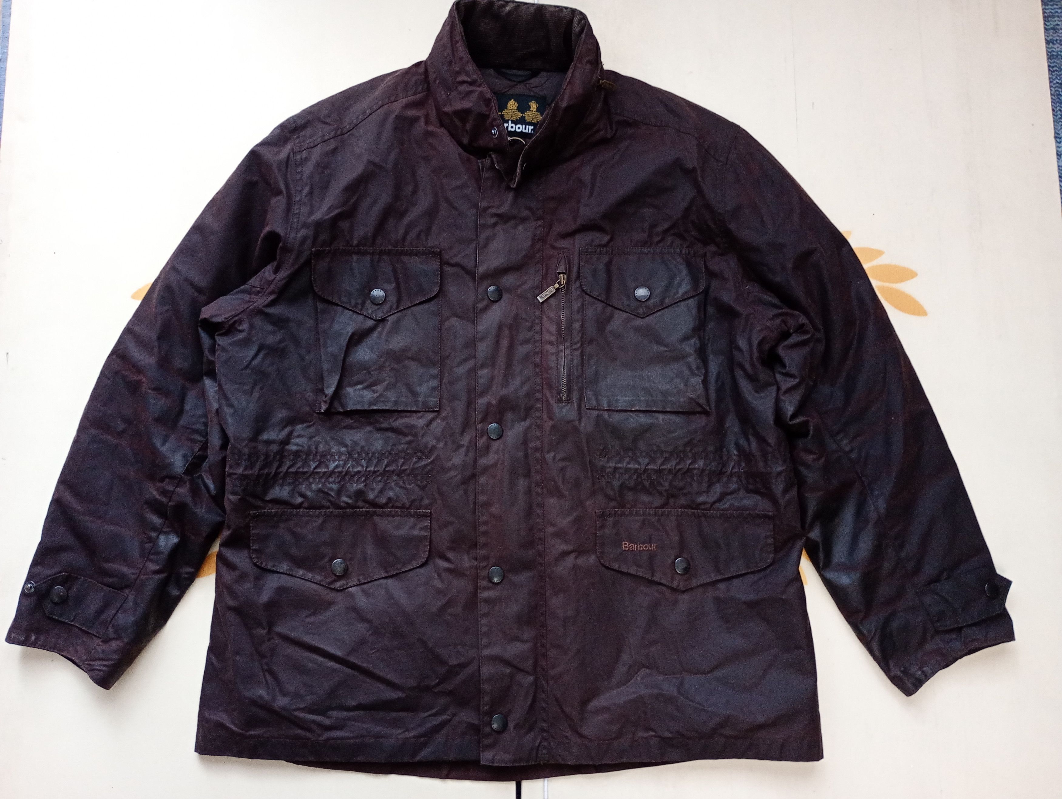 Barbour Barbour Sapper Waxed Jacket Vintage Size US XL / EU 56 / 4 - 1 Thumbnail