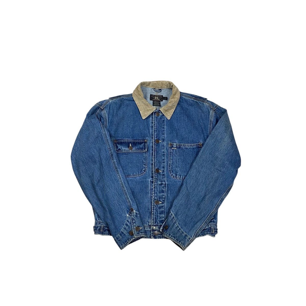 RRL Ralph Lauren Vintage 90s Rrl Ralph Lauren denim work jacket Size US M / EU 48-50 / 2 - 3 Thumbnail