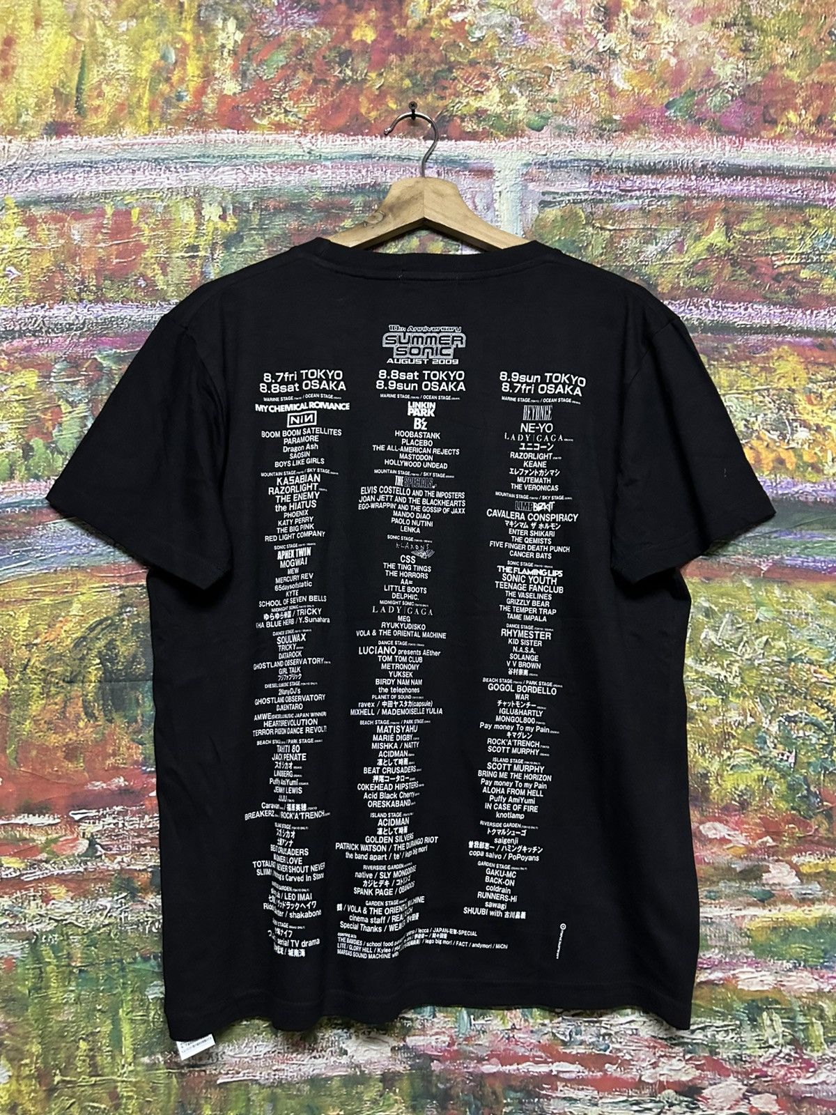 Japanese Brand Anniversary summer sonic band Tee Size US M / EU 48-50 / 2 - 2 Thumbnail