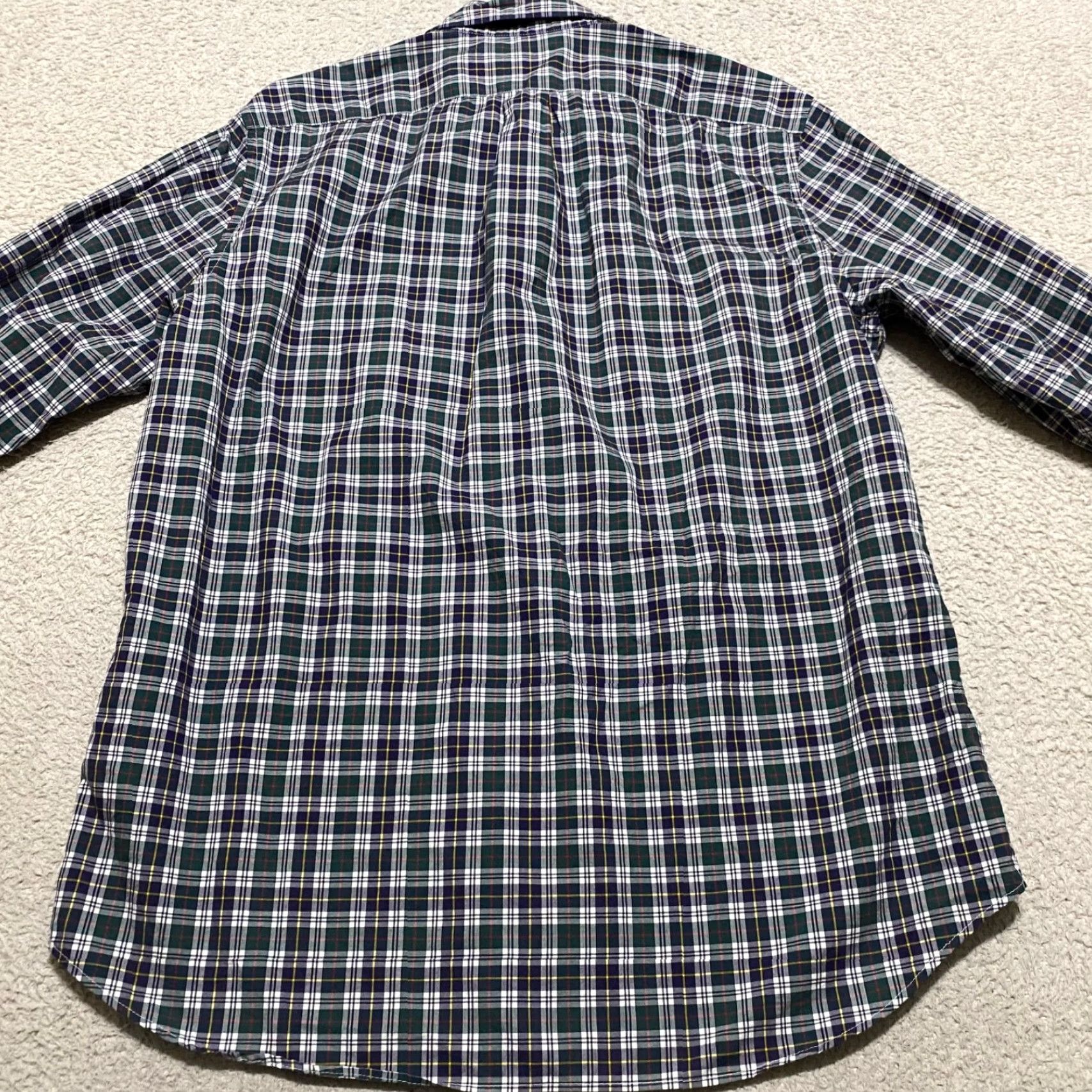 J.Crew J.CREW Mens Shirt Multicolor Plaid Long Sleeve Button-Down 100% Cotton M Adult Medium Regular Cotton Versatile Classic Mens Size US M / EU 48-50 / 2 - 2 Thumbnail