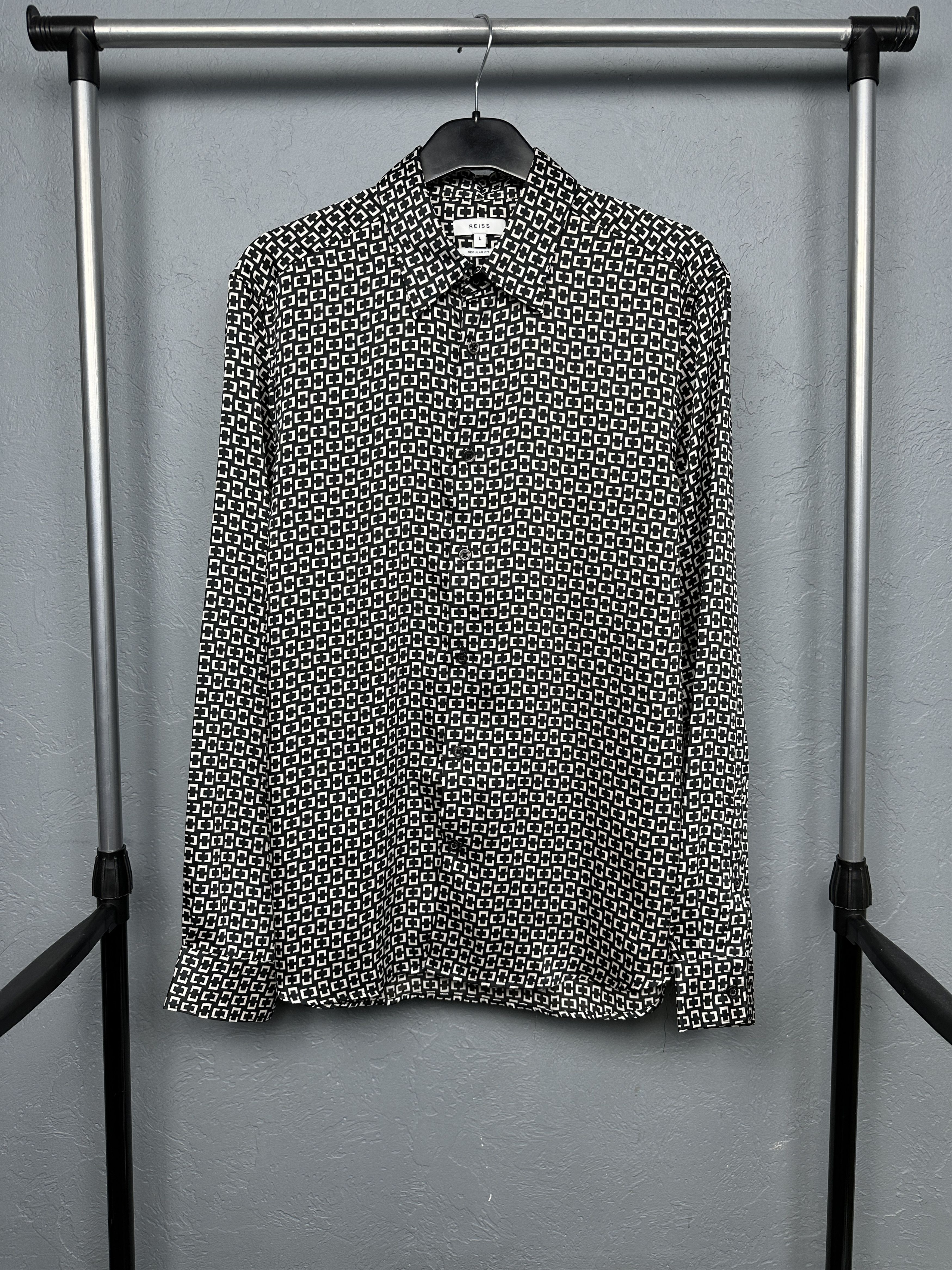 Reiss Reiss Mens Long Sleeve Shirt Size US L / EU 52-54 / 3 - 1 Thumbnail