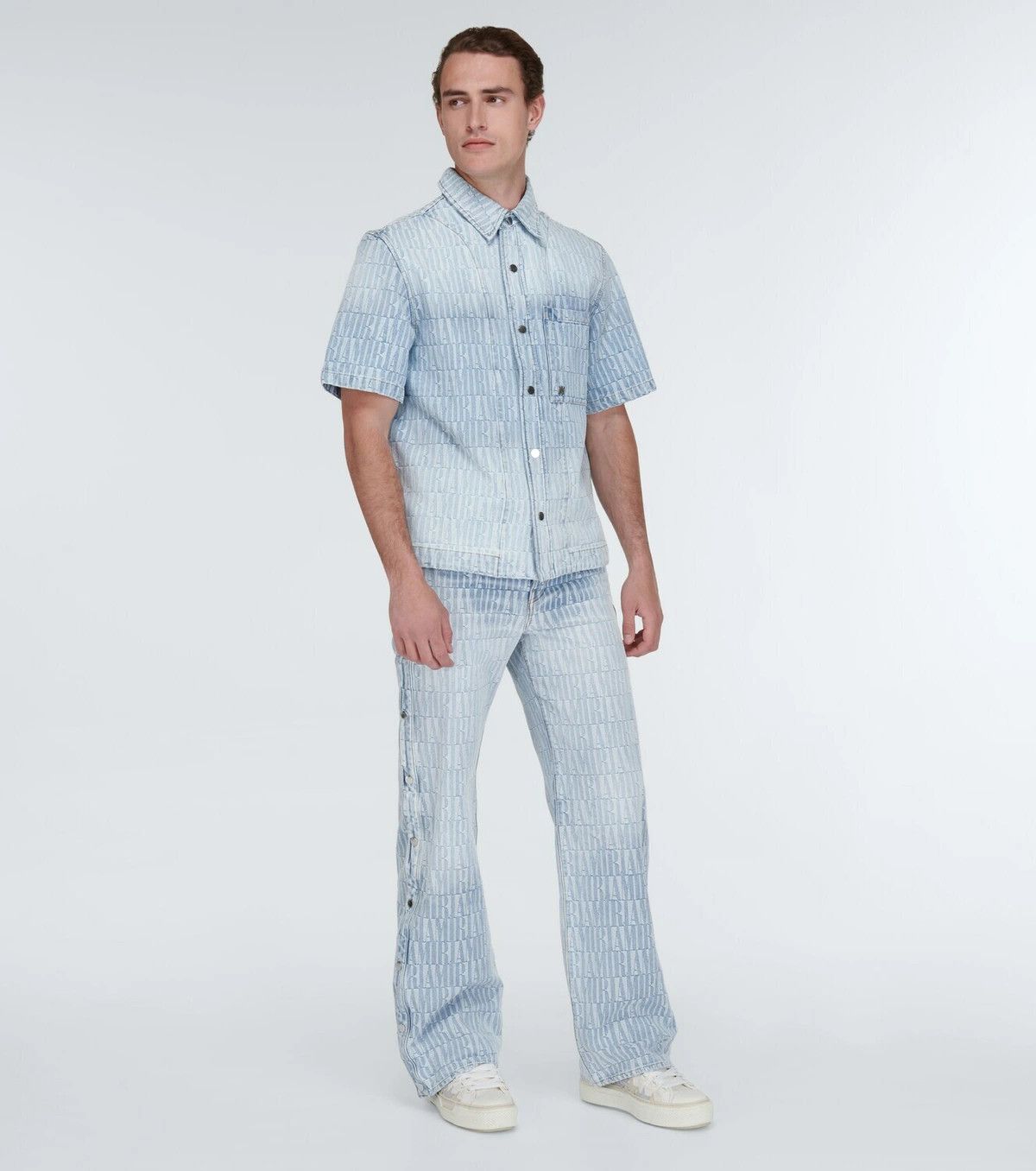 Amiri o1y0525 Denim Pant in Blue Size US 34 / EU 50 - 6 Thumbnail