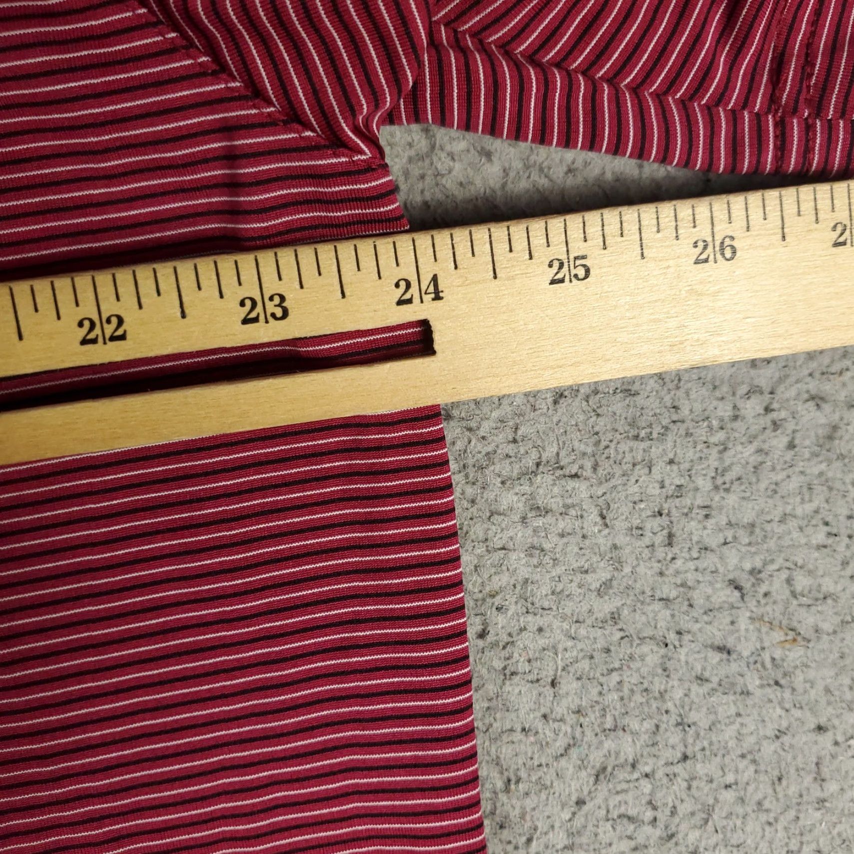 Vintage Greg Norman Polo Shirt Mens XL Red Striped Shark Golf Casual Short Sleeve Polo-shirt Size US XL / EU 56 / 4 - 6 Thumbnail