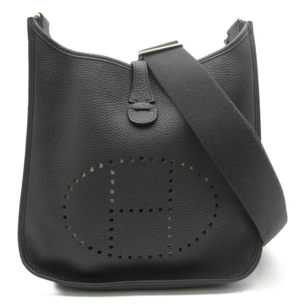 image of Hermes Clemence Evelyne Iii Pm in Black, Women's