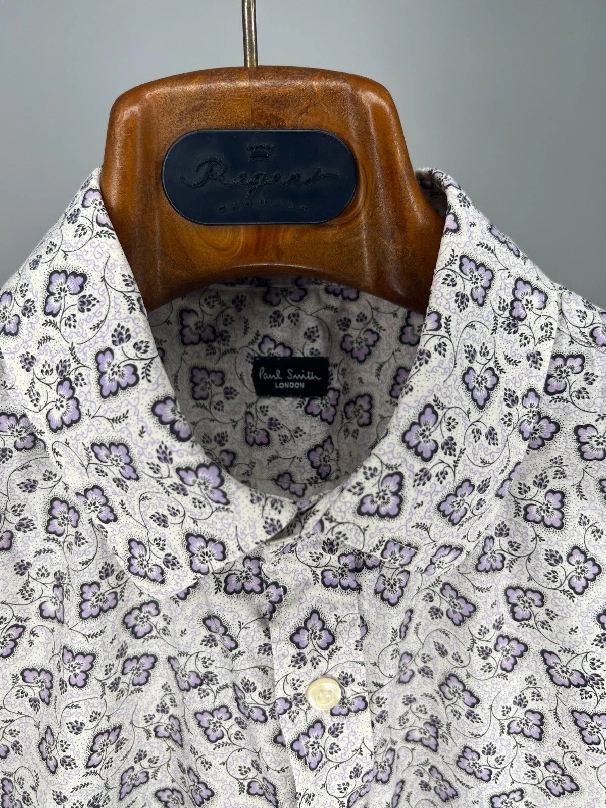 Paul Smith Paul Smith London Men Floral Pattern Long Sleeve Shirt Size US M / EU 48-50 / 2 - 6 Thumbnail