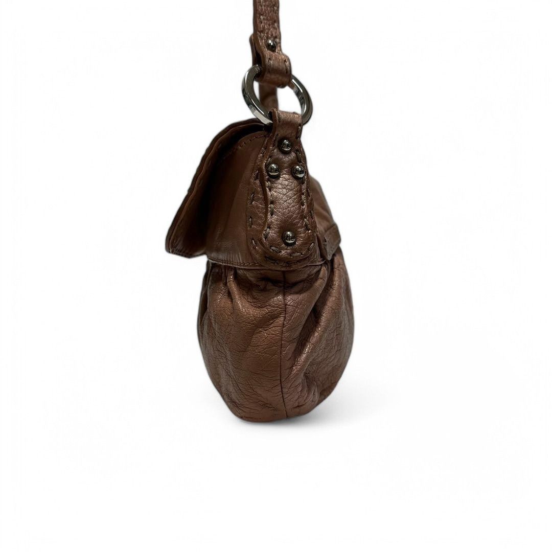 Fendi Fendi - Selleria Vintage Brown Handbag Shoulder Bag Charm Size ONE SIZE - 3 Thumbnail