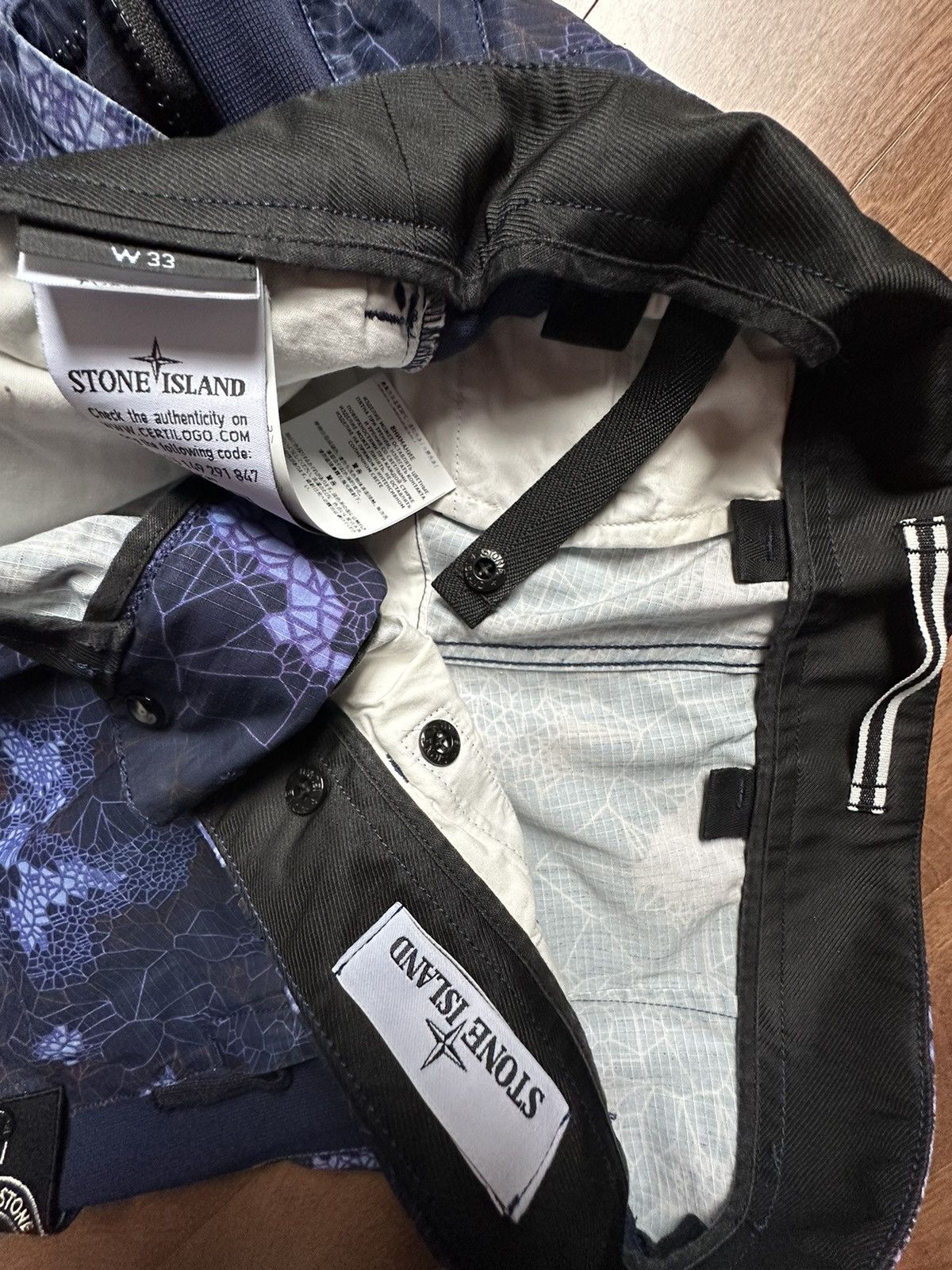 Stone Island Stone Island Thermosensitive, Heat Reactive Pants Size US 33 - 4 Thumbnail