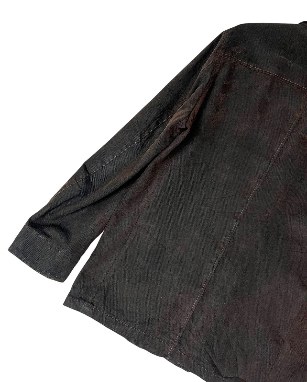 Japanese Brand Blue Tornado Wax Cotton Button Jacket Size US L / EU 52-54 / 3 - 11 Thumbnail