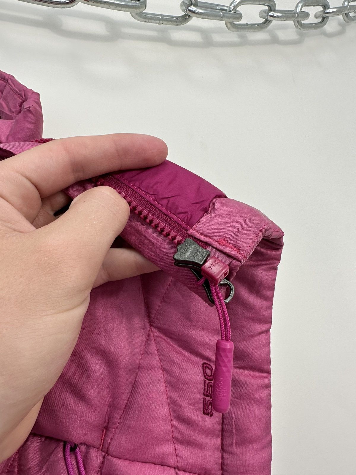 The North Face Vintage The North Face 550 Pink Hype Puffer Down Vest Size M / US 6-8 / IT 42-44 - 9 Thumbnail