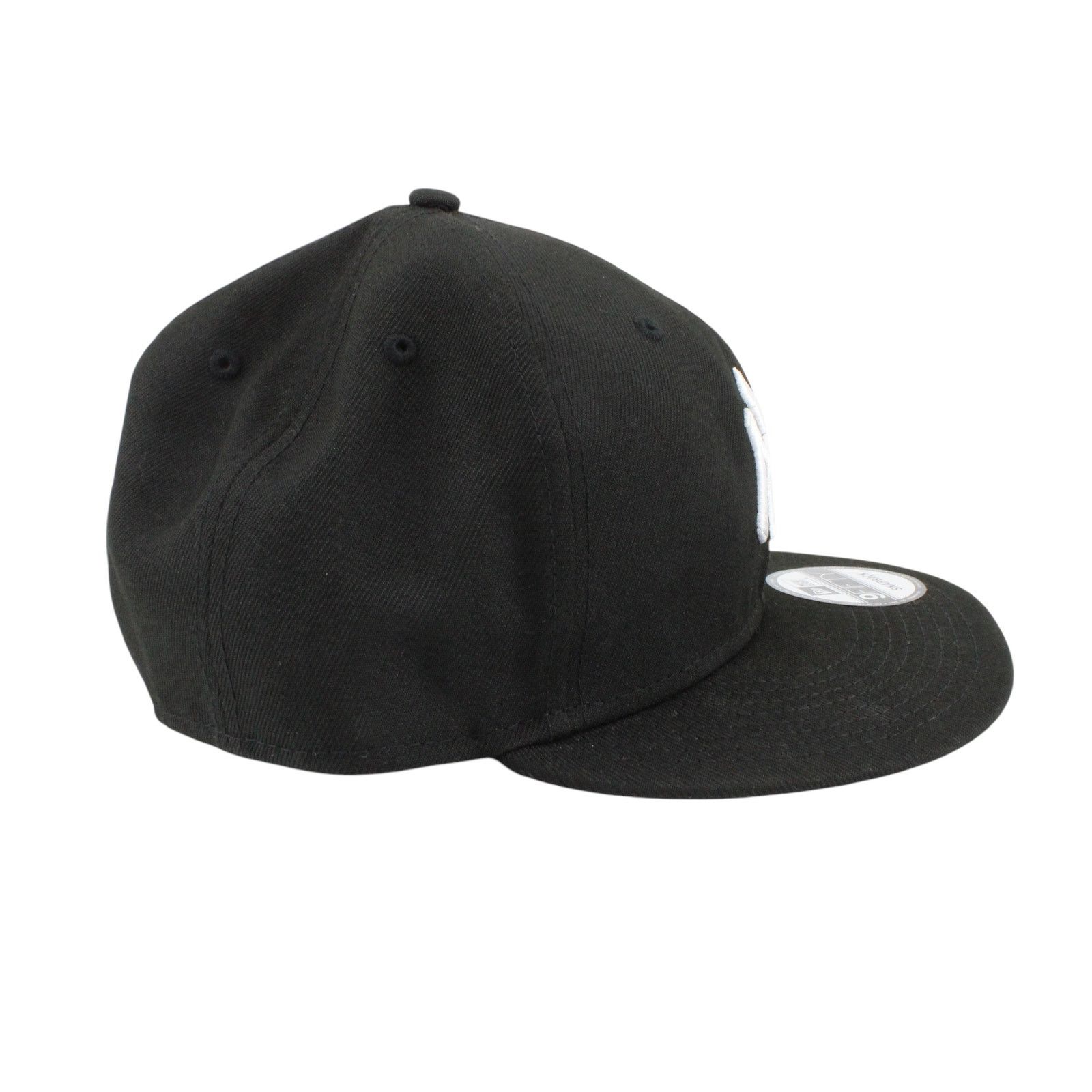 New Era New Era 9Fifty Black New York Yankees Logo Cap Hat Snap Back Size ONE SIZE - 5 Thumbnail