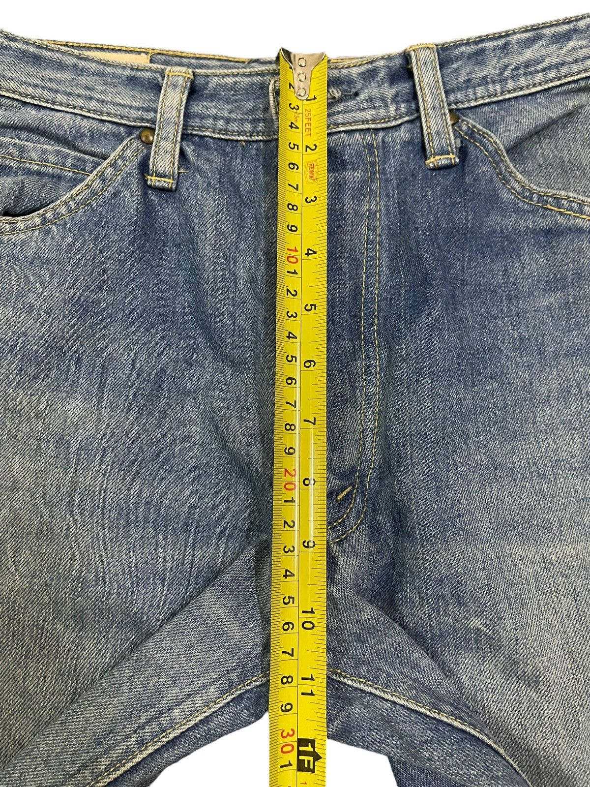 14th Addiction Vintage Japanese Brand Blue Wash Style Baggy Jeans Size US 29 - 13 Thumbnail
