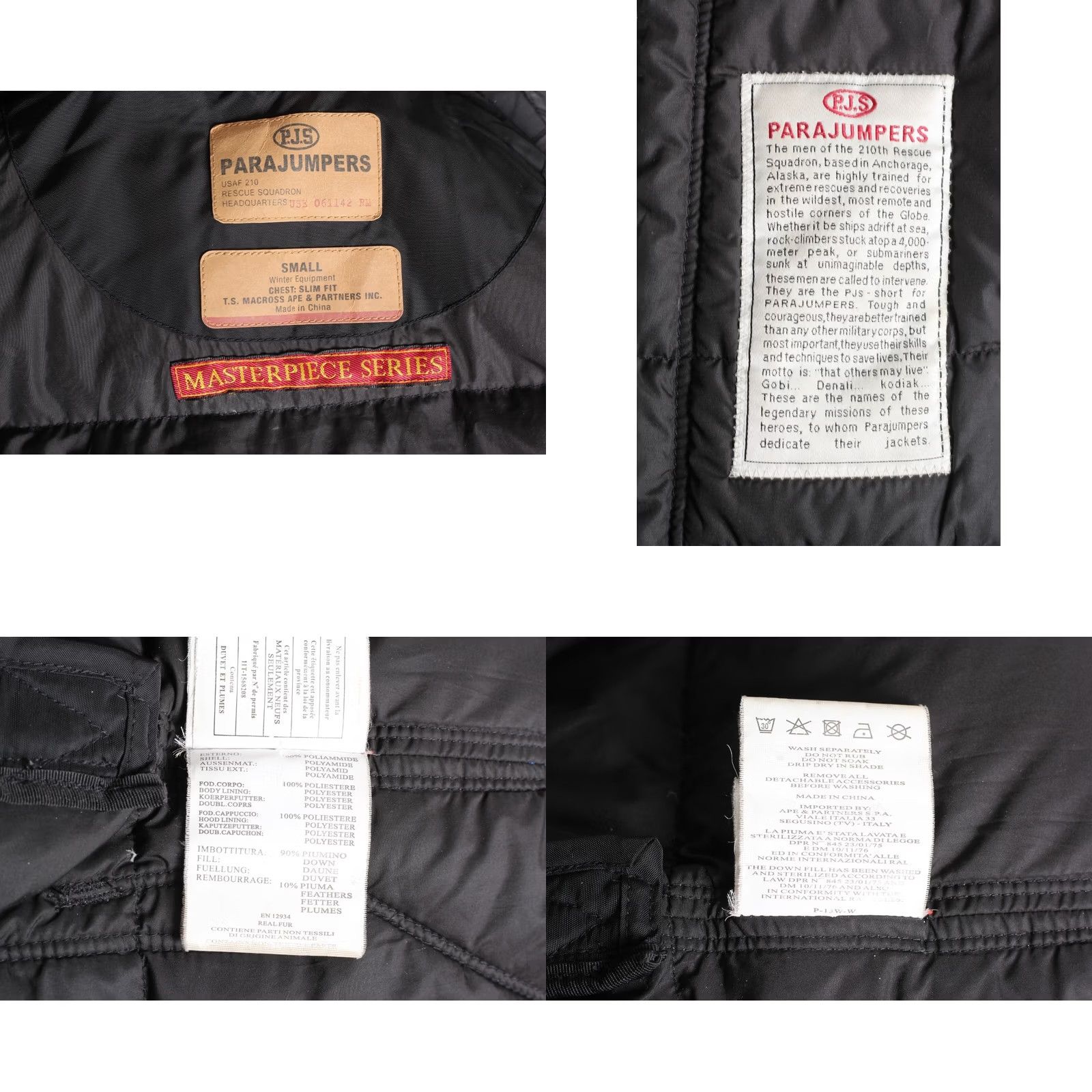 Parajumpers PARAJUMPERS Long Bear Down Parka Jacket Women Size S Slim Fit MJ3778 Size S / US 4 / IT 40 - 8 Thumbnail