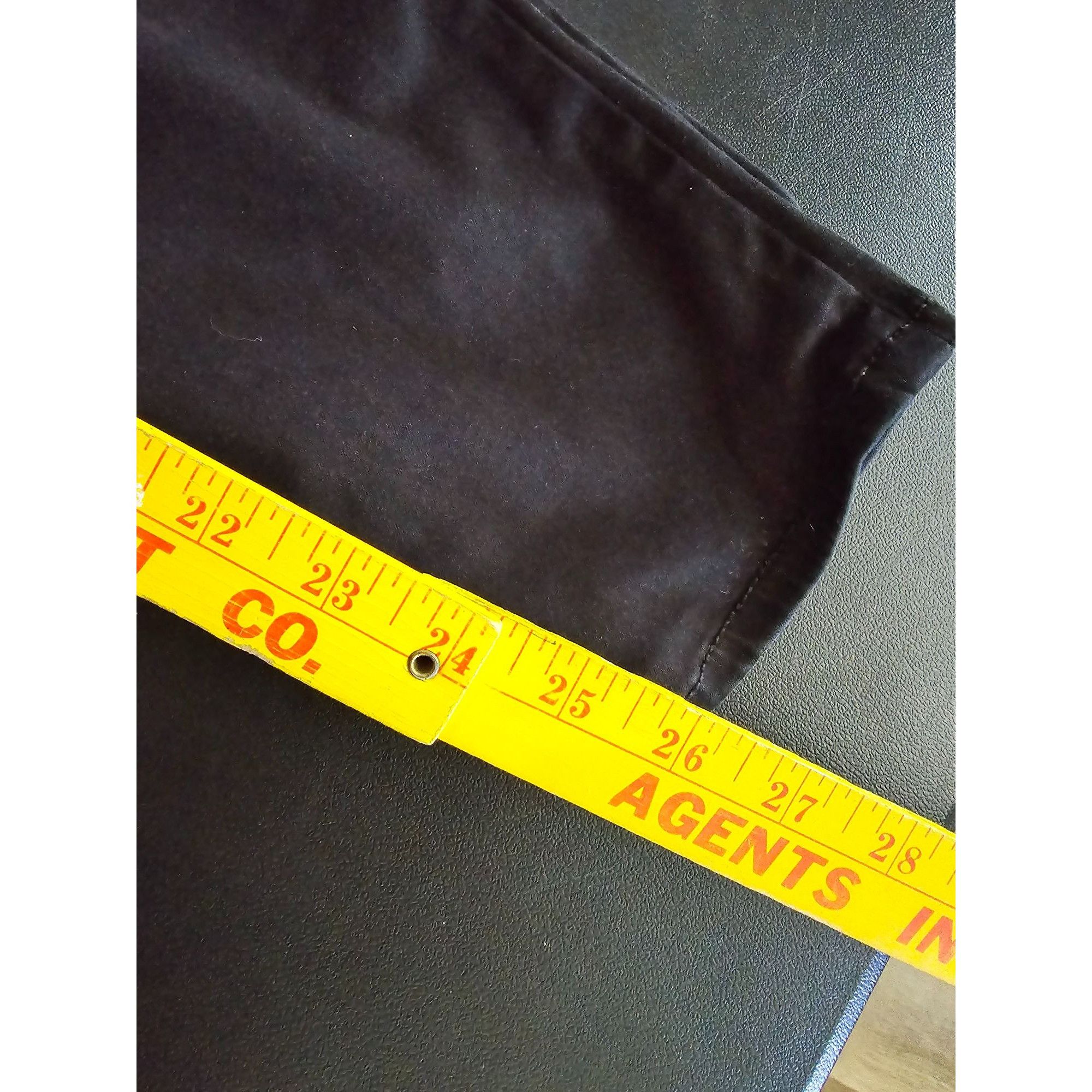 Other American Eagle Outfitters Women's Super Stretch Black Pants Size 28" / US 6 / IT 42 - 10 Thumbnail