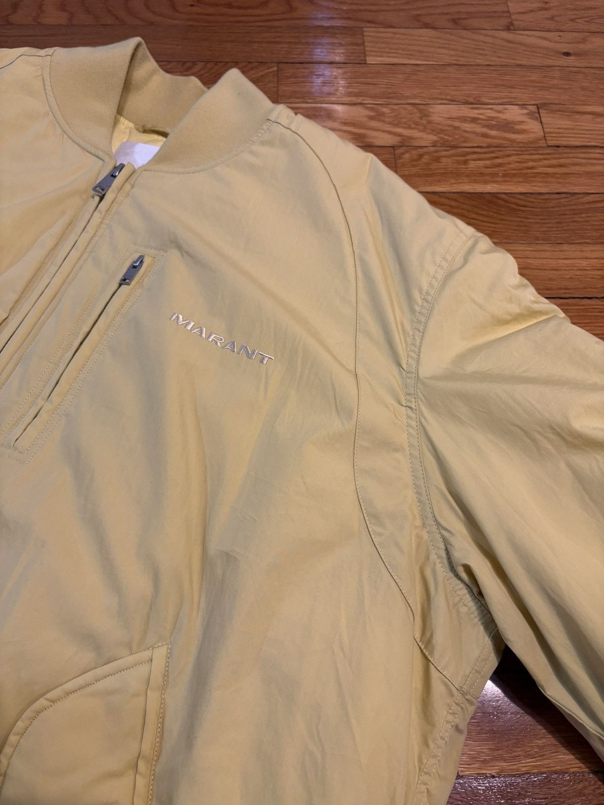 Isabel Marant Isabel Marant Yellow Bomber Jacket Size US L / EU 52-54 / 3 - 5 Thumbnail