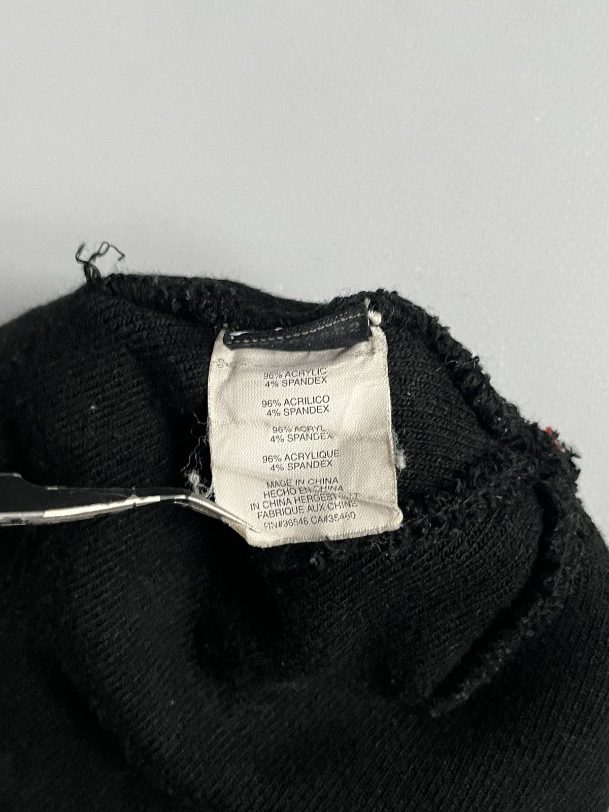 Vintage Y2K Oakley Unisex Black Acrylic Spandex Beanie Hat