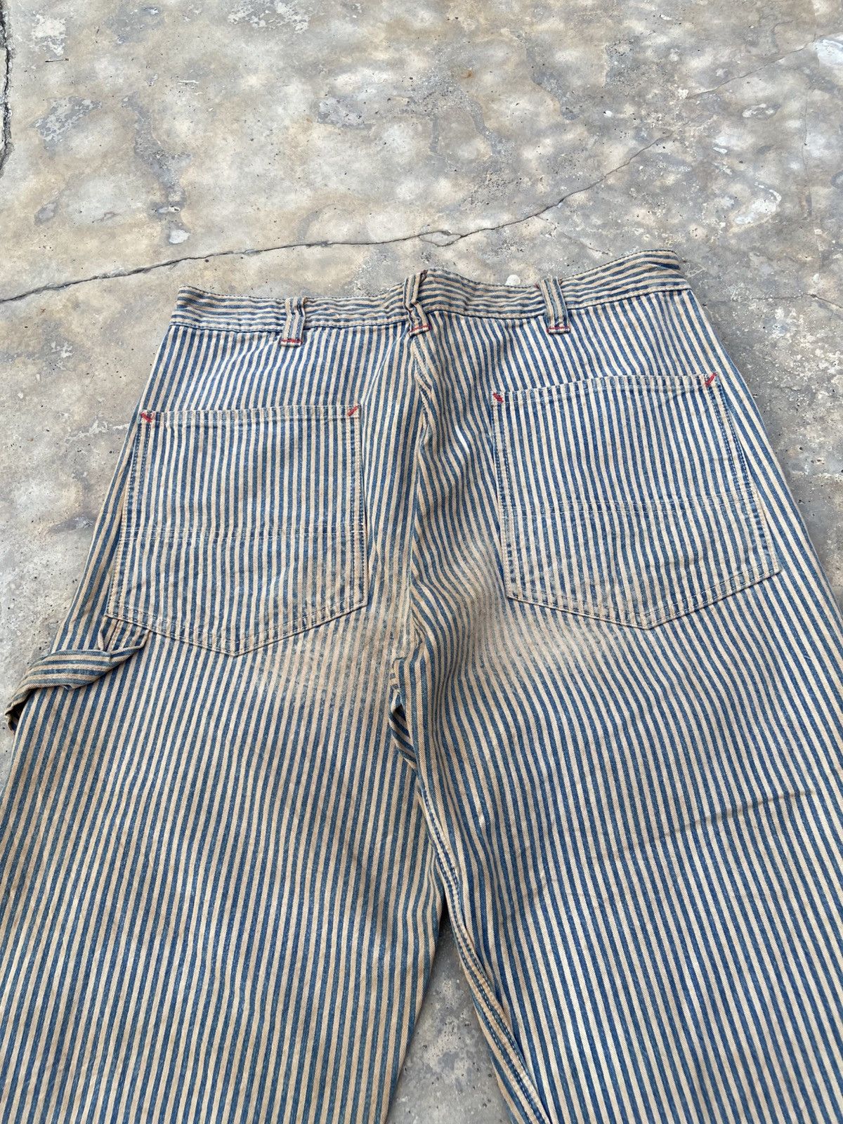 Beams Plus Vintage Look Distressed Beams Plus Hickory Pant Size US 30 / EU 46 - 6 Thumbnail