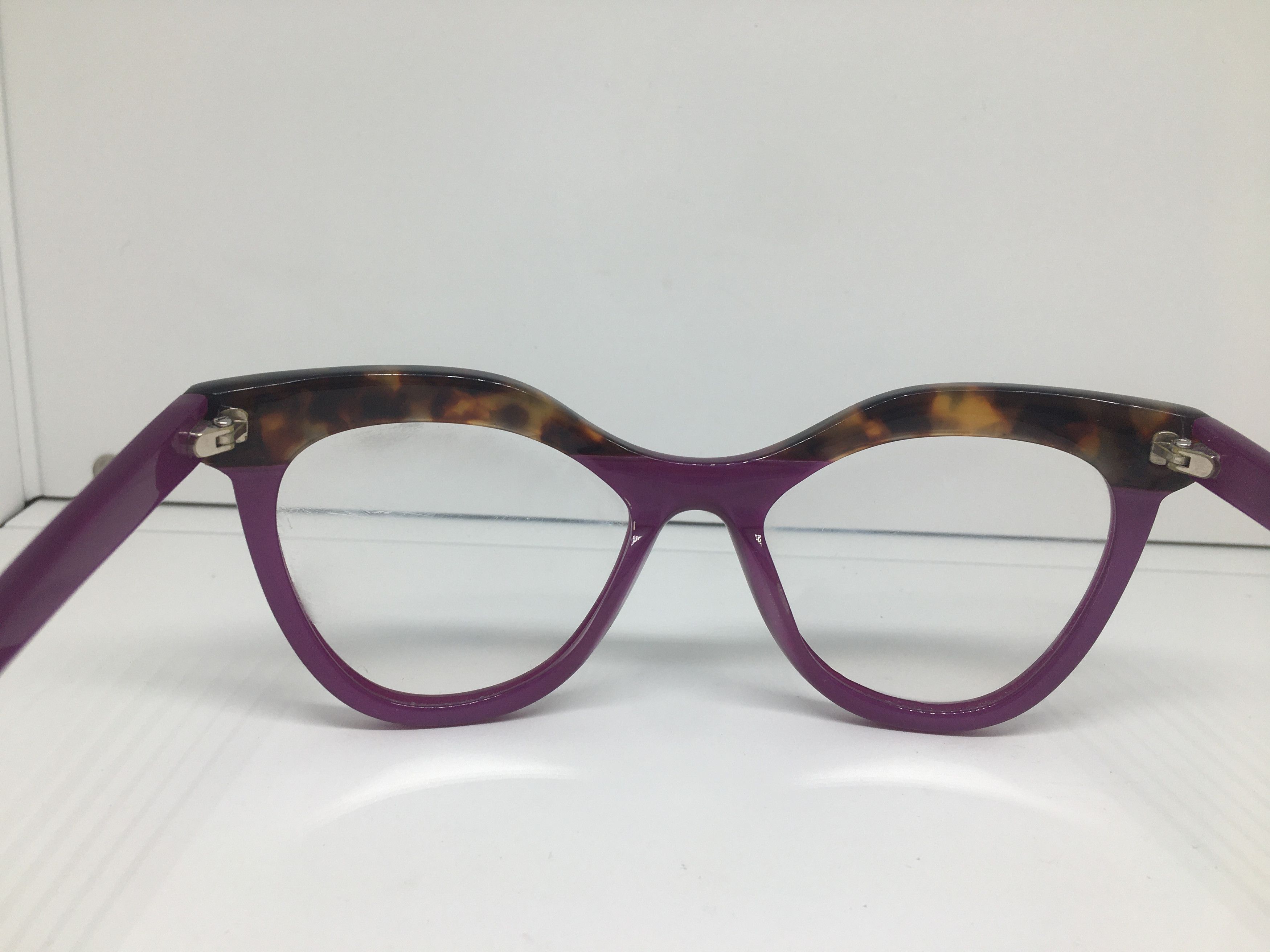 Other Handmade Acetate Eyeglasses Frame Cat Eye Size ONE SIZE - 4 Thumbnail