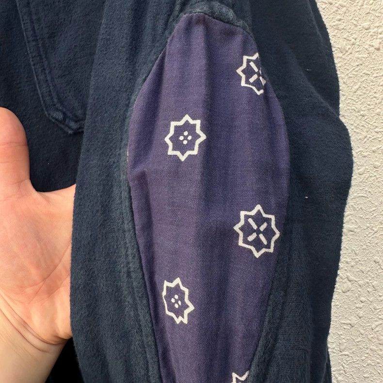 Visvim visvimOxford Water Drop Cashew Flower Shirt 2503-Nextarrow Size US S / EU 44-46 / 1 - 6 Thumbnail