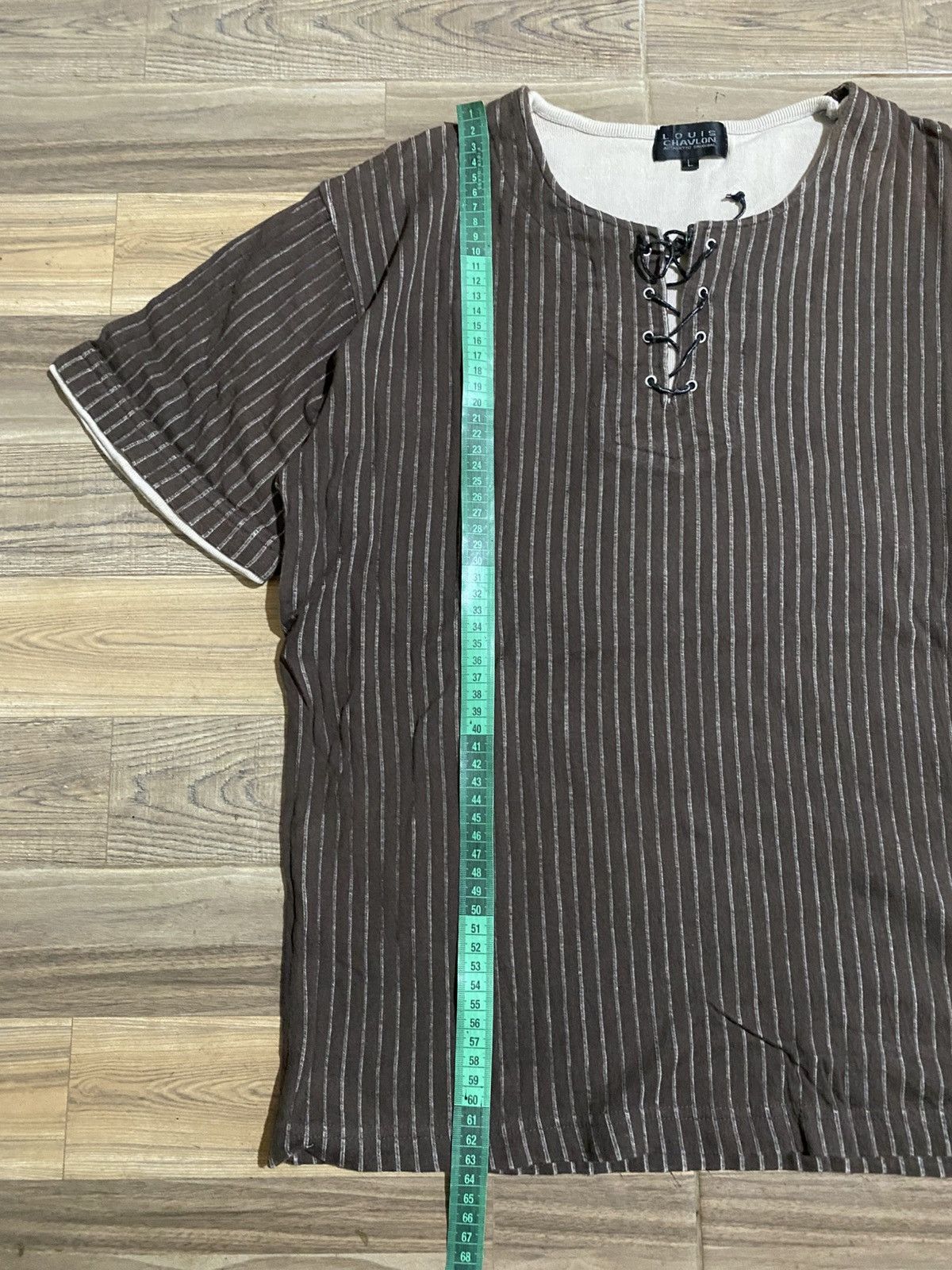 Japanese Brand × Vintage LOUIS CHAVLON BONDAGE SHORT TEE Size US L / EU 52-54 / 3 - 4 Thumbnail