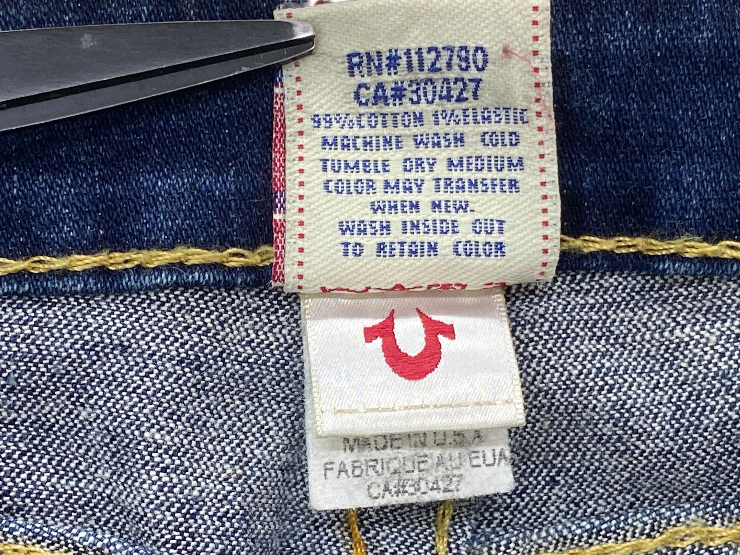 True Religion True Religion Twisted Seam Flare Bootcut Denim Jeans Size 26" / US 2 / IT 38 - 9 Thumbnail