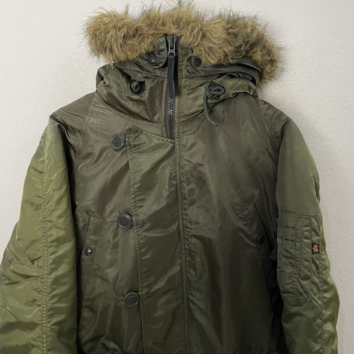 Avirex Vintage Avirex Hoodies Army Jacket Size US XL / EU 56 / 4 - 4 Thumbnail