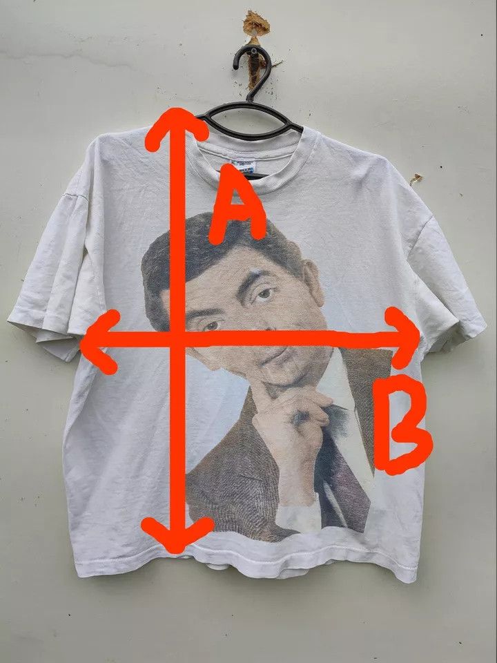 Vintage Rare Vintage 90s Mr. Bean movie t shirt size XL Size US XL / EU 56 / 4 - 10 Thumbnail