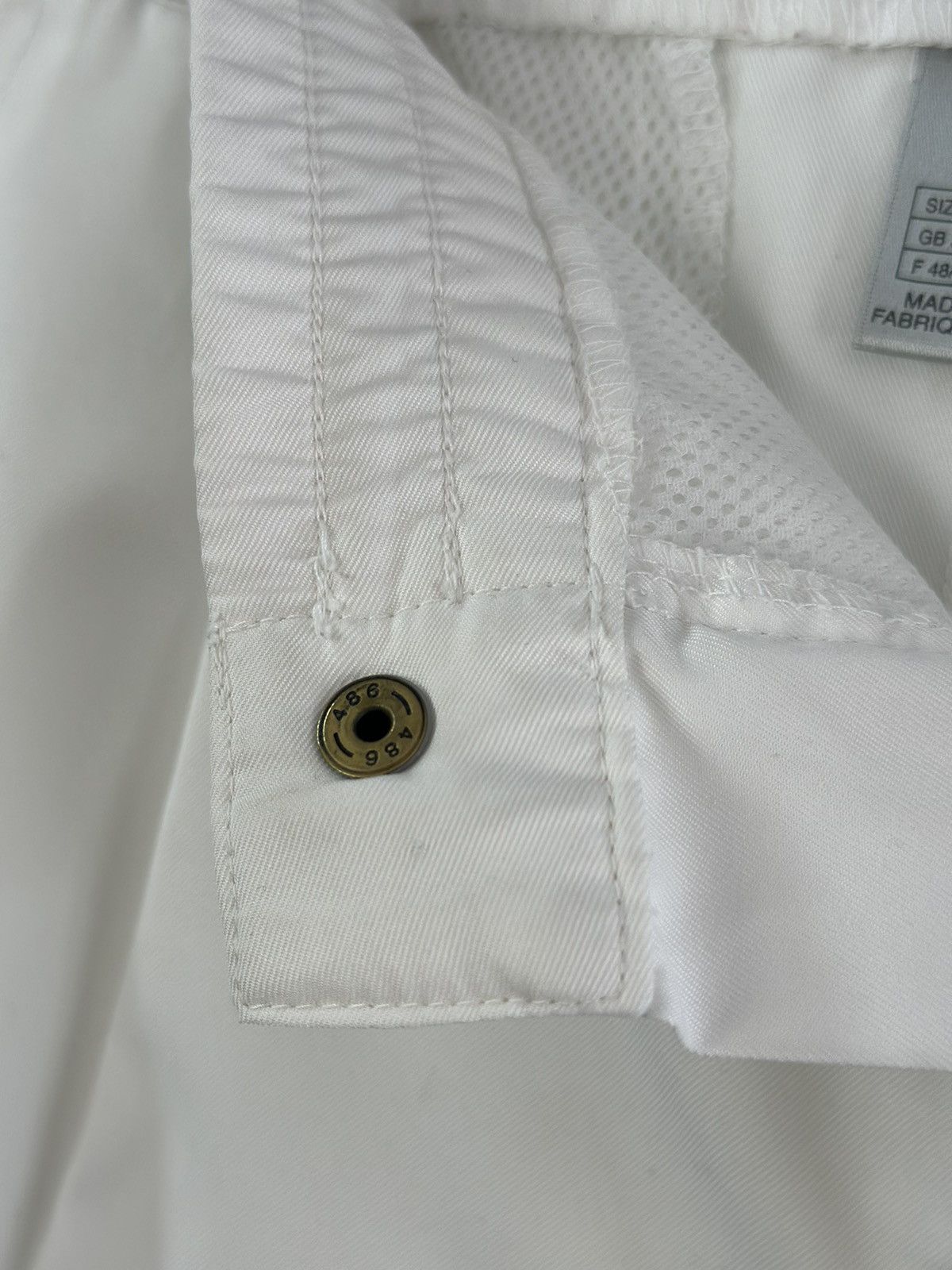 Nike Vintage Nike Shorts Court Swoosh Y2K white Federer Golf Size US 32 / EU 48 - 11 Thumbnail