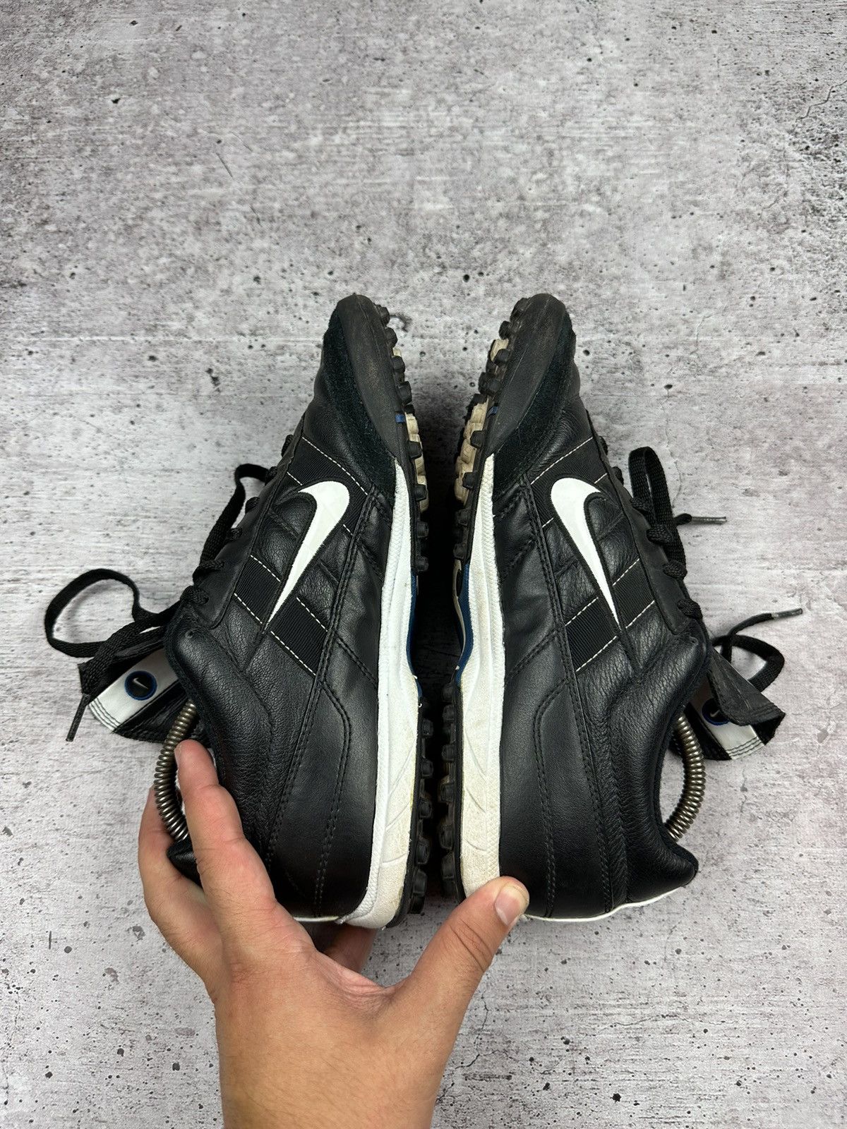 Nike × Vintage 2000 Nike Tiempo Pro Vintage Leather Soccer Boots Size US 9 / EU 42 - 6 Thumbnail