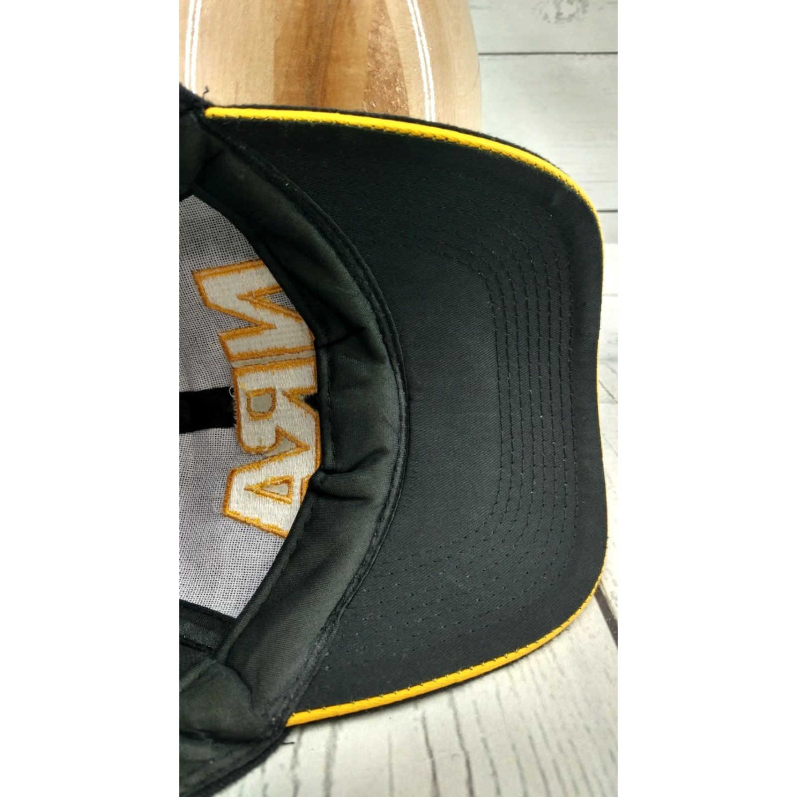 Bally NRA National Rifle Association Ball Cap Hat Gold Black 100% Cotton Adjustable Baseball Cap Men Black and Gold Shirt Cap Hats Black Gold Mens Size ONE SIZE - 6 Thumbnail
