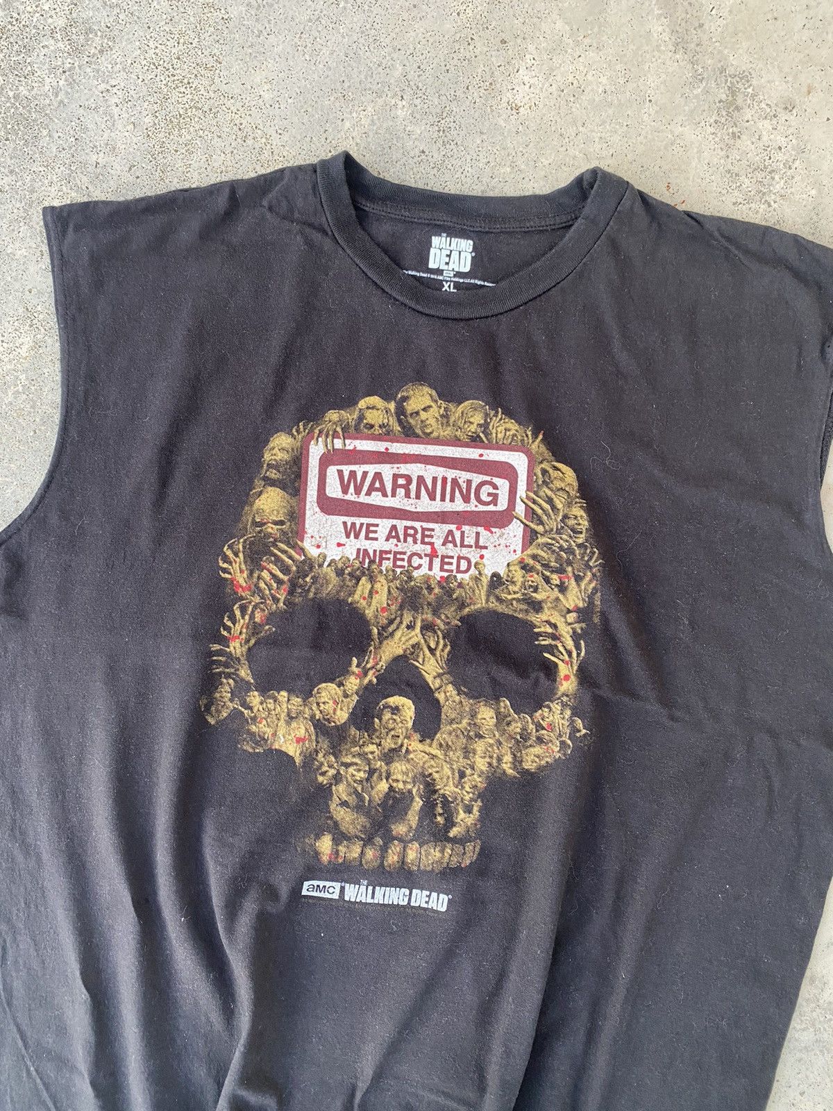 Vintage 2000s Faded Walking Dead Zombie Movie Tees Size US XL / EU 56 / 4 - 2 Thumbnail