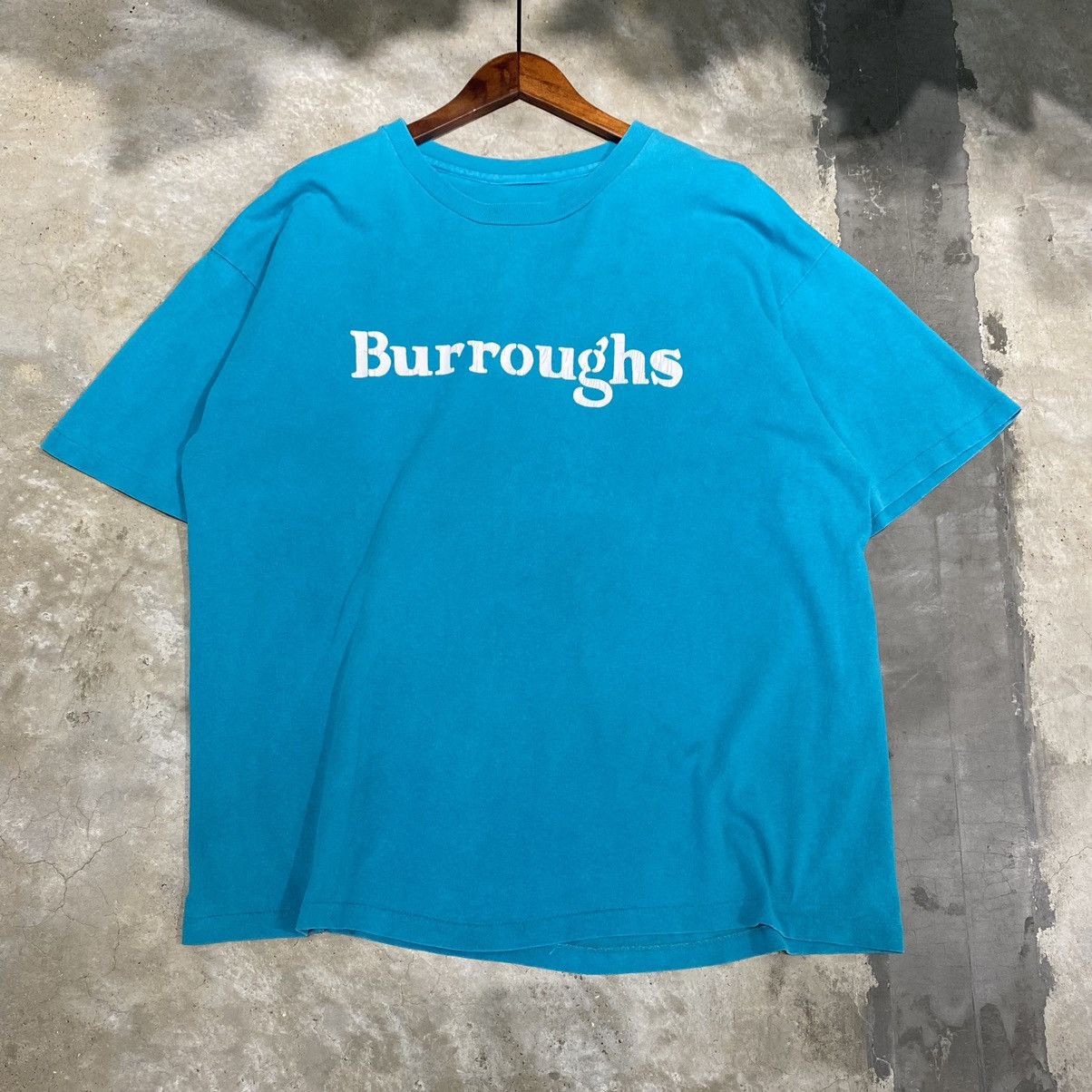 image of Vintage 90's William S. Burroughs Tee in Green, Men's (Size XL)