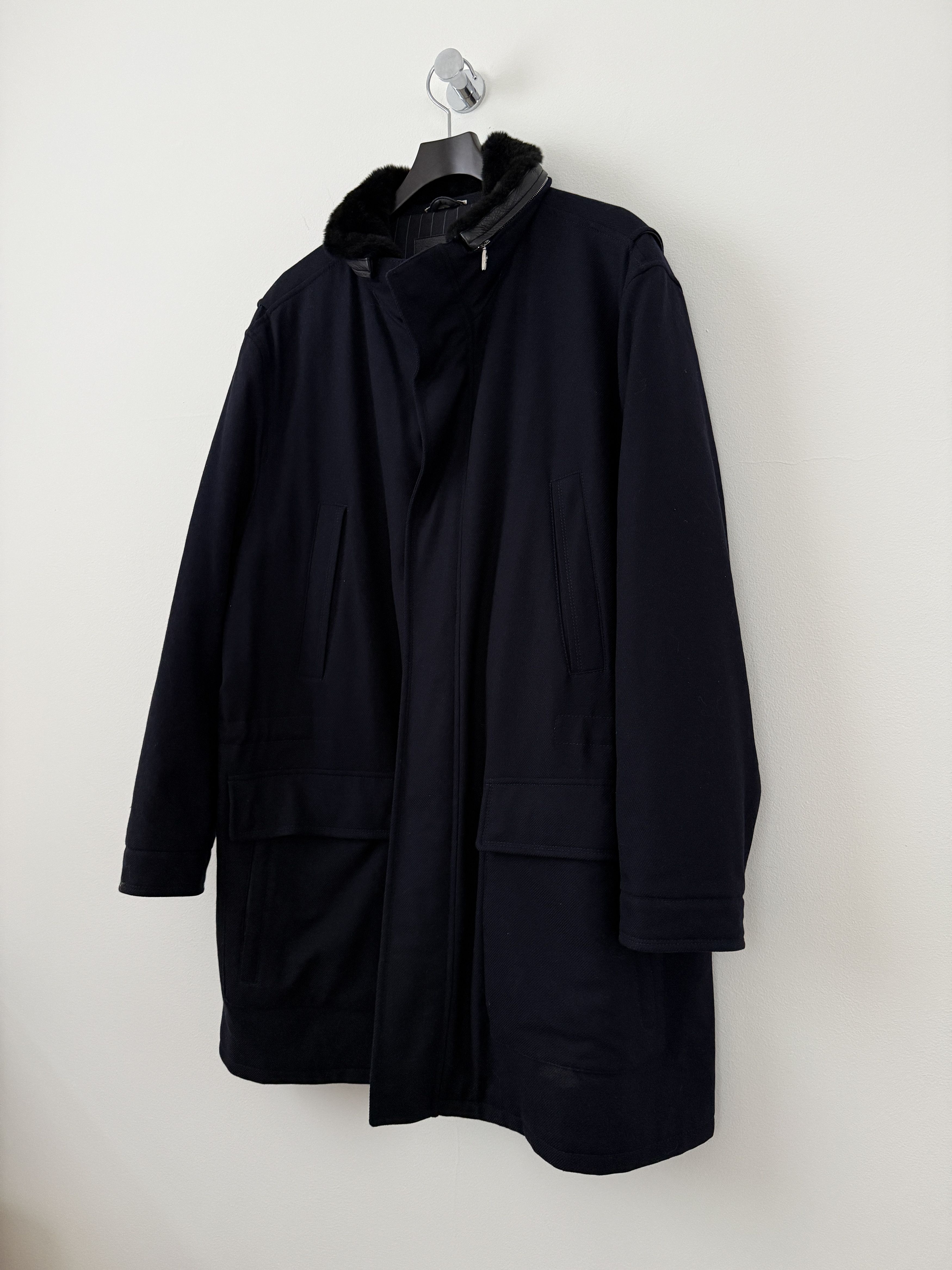 Ermenegildo Zegna Elements Baby Cashmere Long Coat Size US XL / EU 56 / 4 - 5 Thumbnail