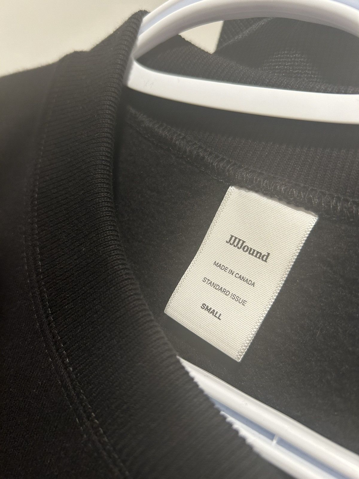 JJJJound JJJJound Black Crewneck Sweatshirt Size US S / EU 44-46 / 1 - 3 Thumbnail