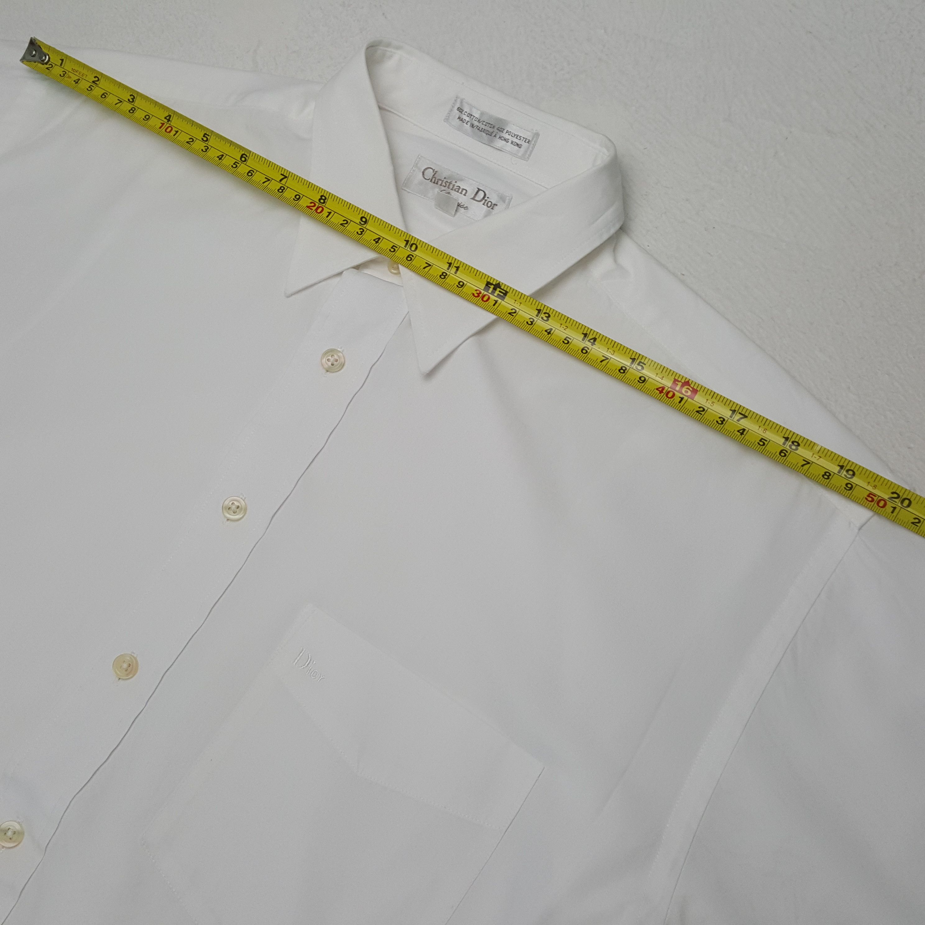 Christian Dior Monsieur Christian Dior Fashion Brand Shirt RR21 Size US XL / EU 56 / 4 - 4 Thumbnail
