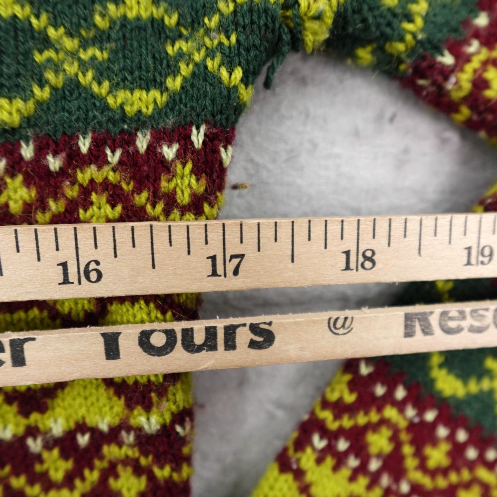 Vintage VINTAGE Old Glory Sweater Women's M Fair Isle Cropped Roll Neck Pullover Size M / US 6-8 / IT 42-44 - 7 Thumbnail