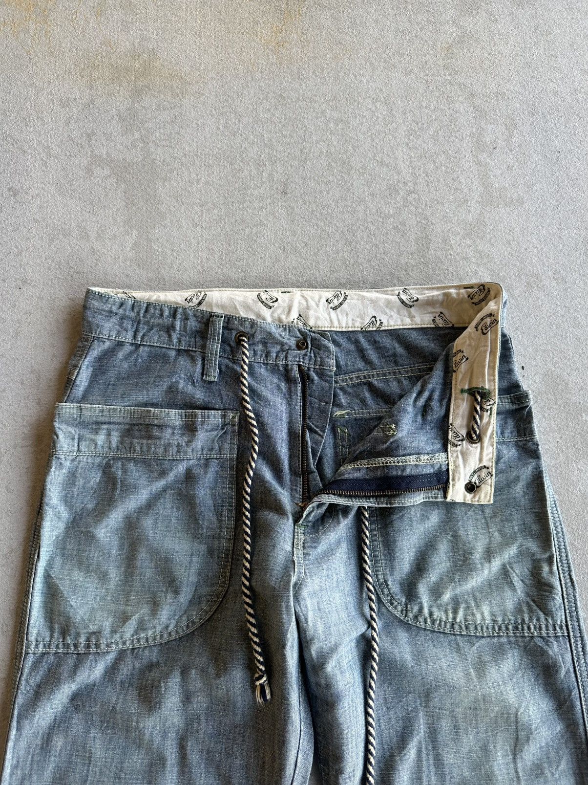 Vintage W33 L31 🍁 Vintage EDWIN Jeans Work Wear RARE Denim Pants Size US 33 - 8 Thumbnail