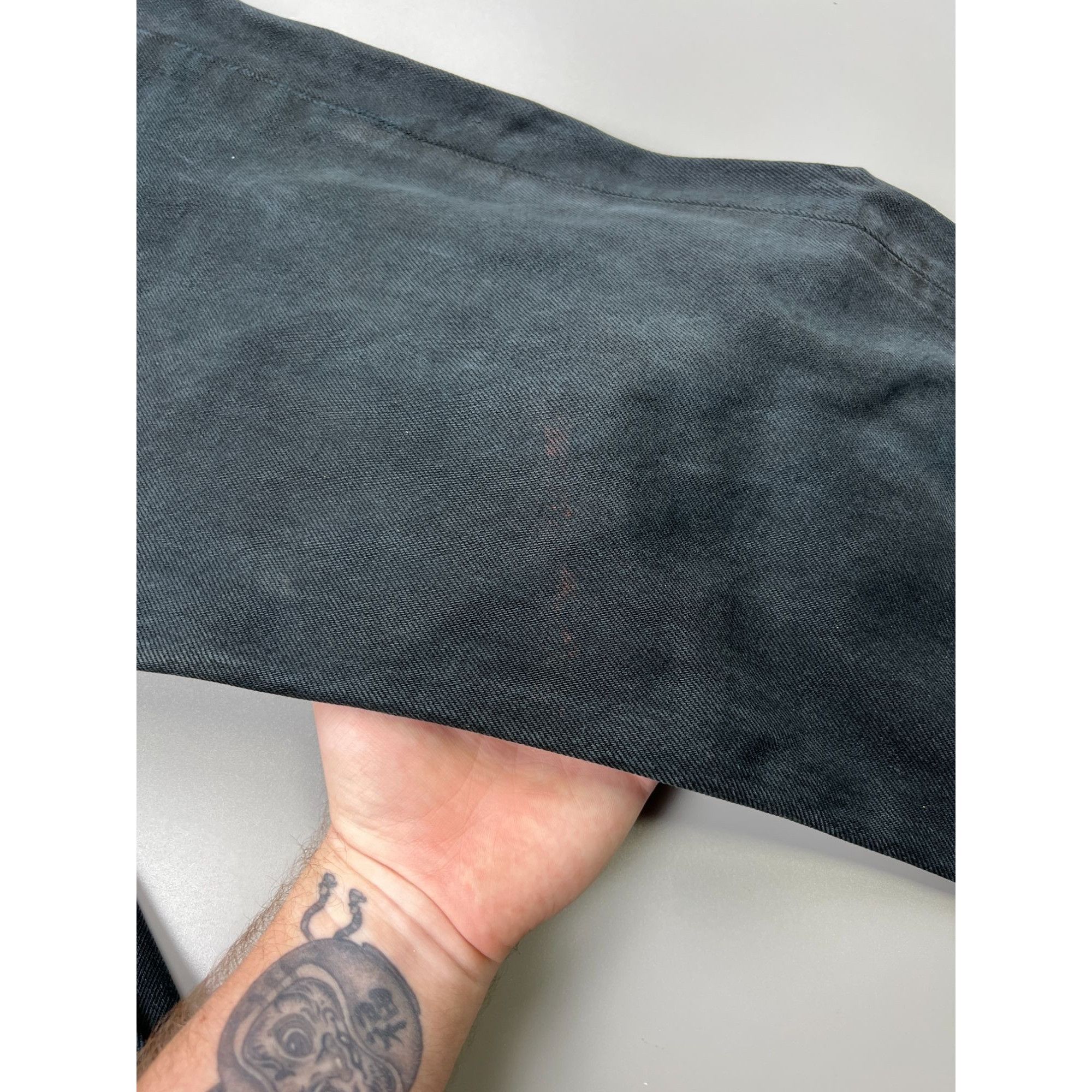 Levi's Levi’s 501 Made In USA Black Denim Jeans Pants (Y0937) Size US 32 / EU 48 - 11 Thumbnail