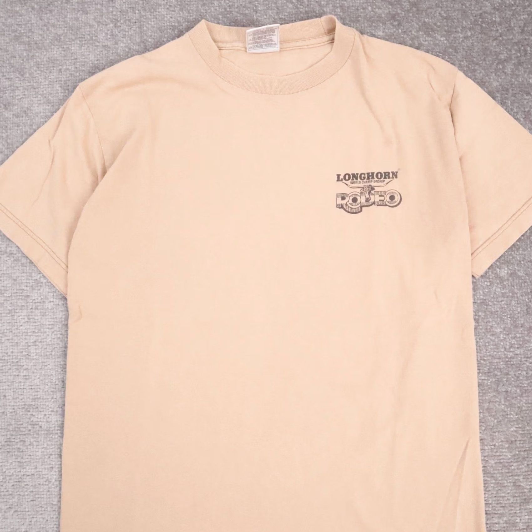 Vintage VINTAGE Texas Longhorn Rodeo Cowboys Funny Brown Short Sleeve T-Shirt Medium Y2K Size US M / EU 48-50 / 2 - 5 Thumbnail