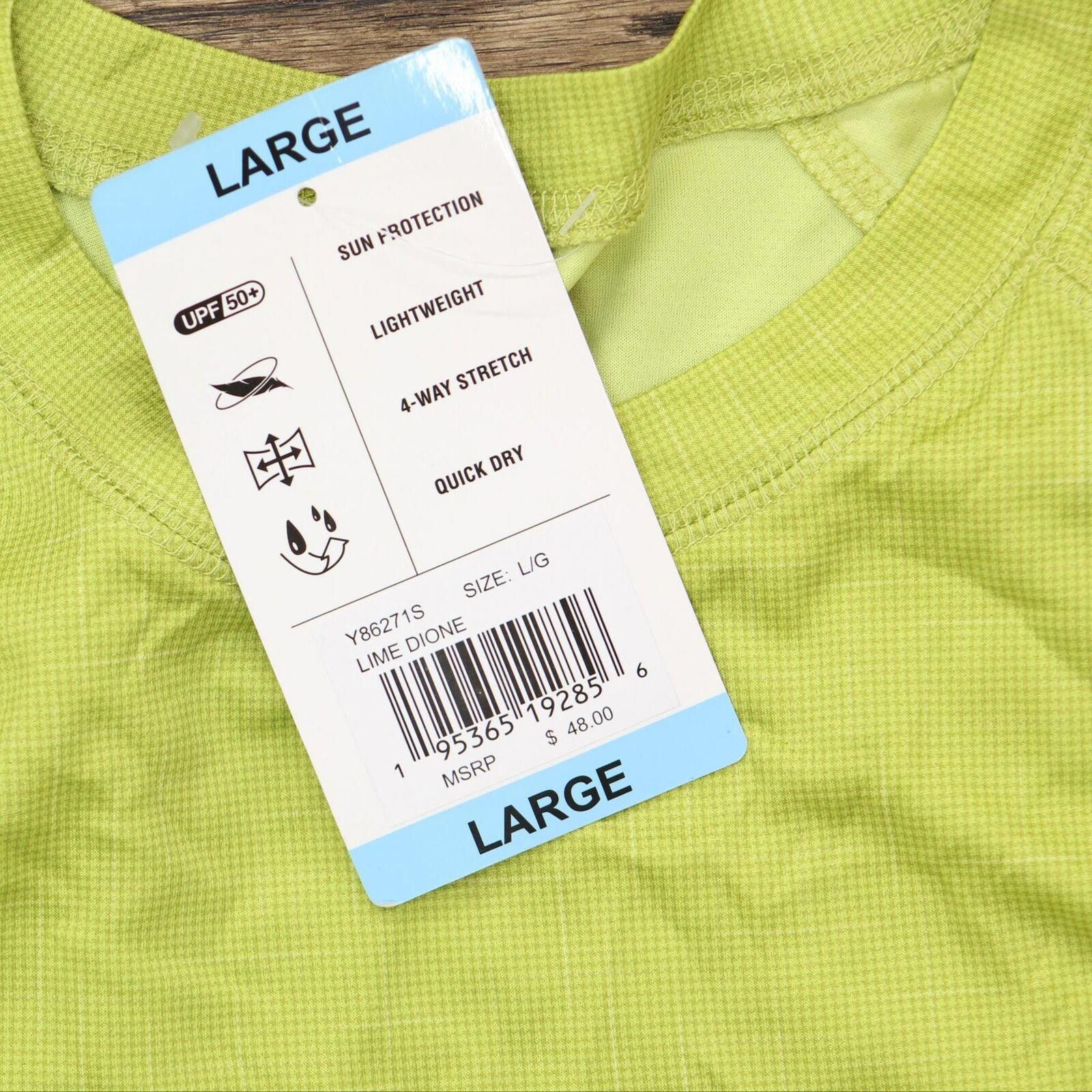 Designer NWT Zeroxposur 50+ Lightweight Y86271S L Lime Dione Green Size US M / EU 48-50 / 2 - 4 Thumbnail