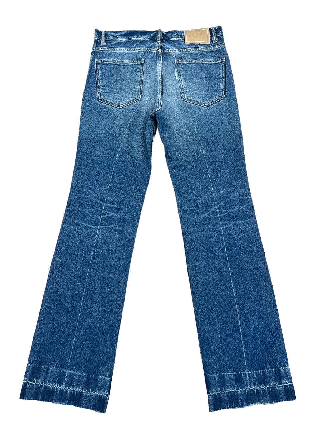 Cosmic Wonder Vintage Cosmic Wonder Japan Faded Denim Flare Jeans Size US 31 - 2 Thumbnail