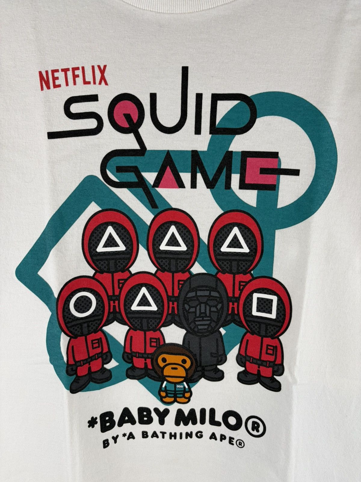 Bape Bape x Squid Game Collaboration Tee Size US S / EU 44-46 / 1 - 3 Thumbnail